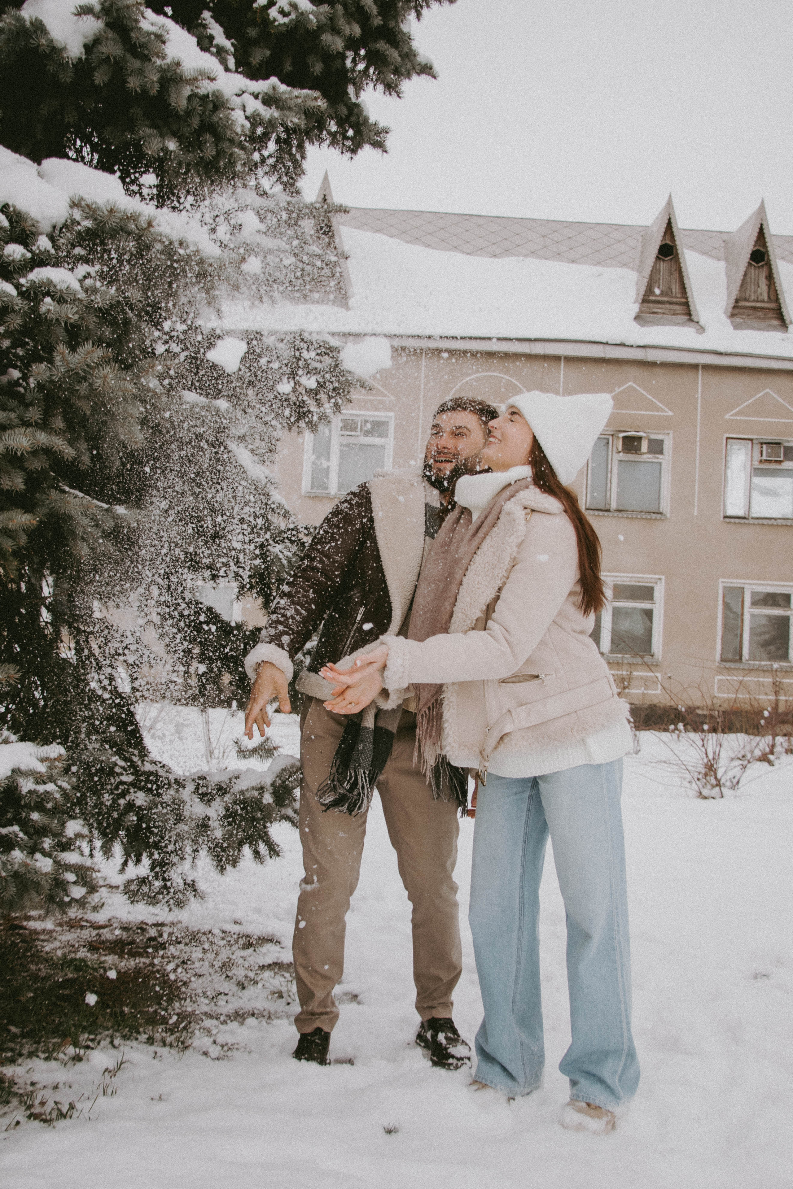 Снежная прогулка | Тимур & Светлана. Семейный и свадебный фотограф в Краснодар|Сочи|Москва| Исаева Валерия