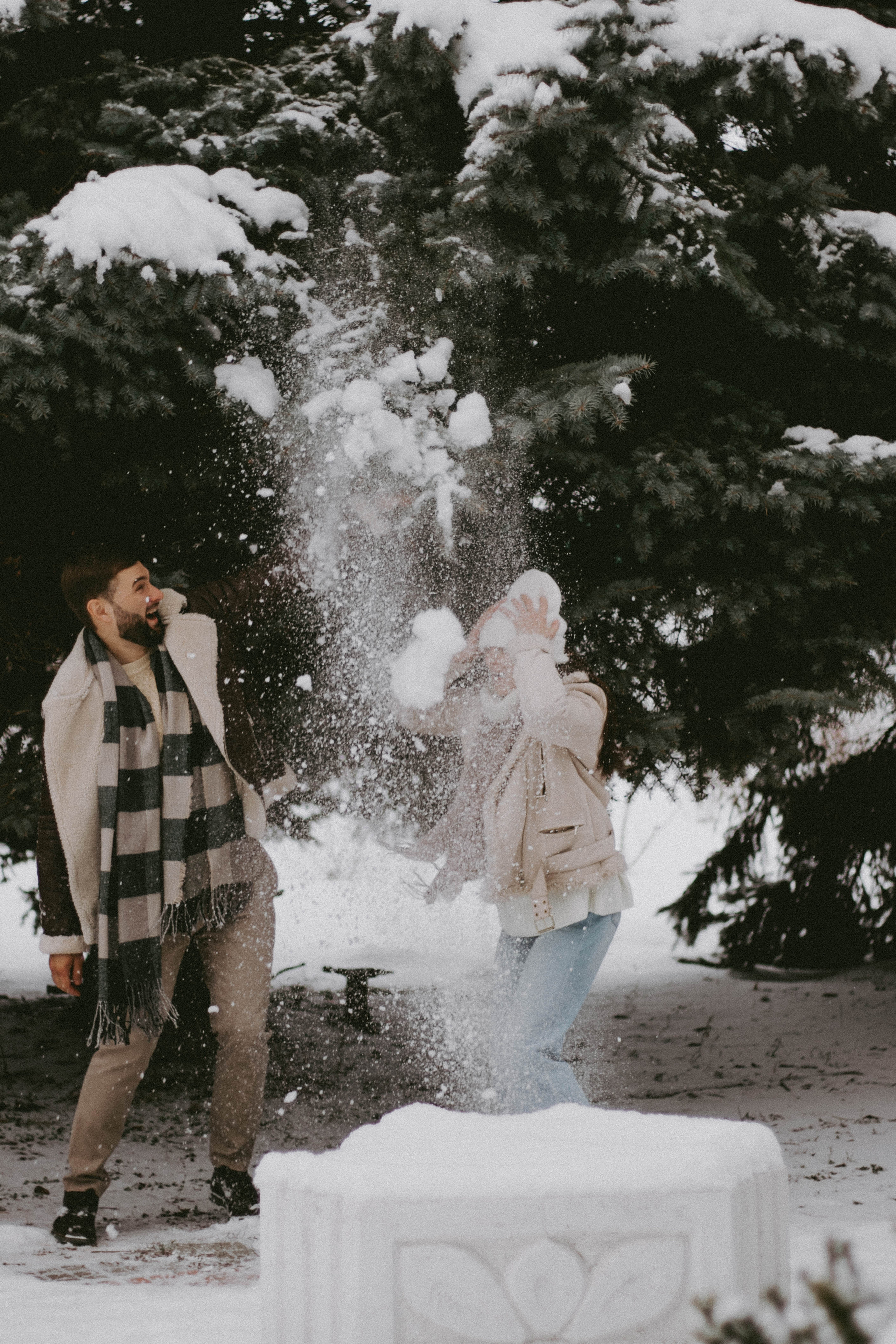 Снежная прогулка | Тимур & Светлана. Семейный и свадебный фотограф в Краснодар|Сочи|Москва| Исаева Валерия