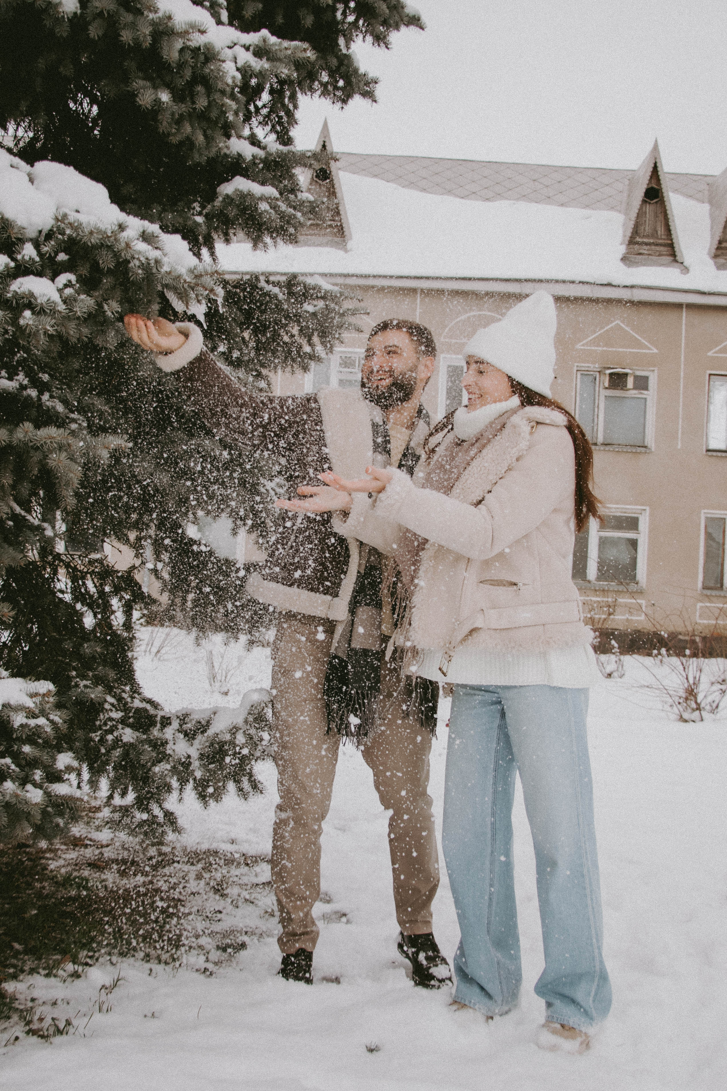 Снежная прогулка | Тимур & Светлана. Семейный и свадебный фотограф в Краснодар|Сочи|Москва| Исаева Валерия