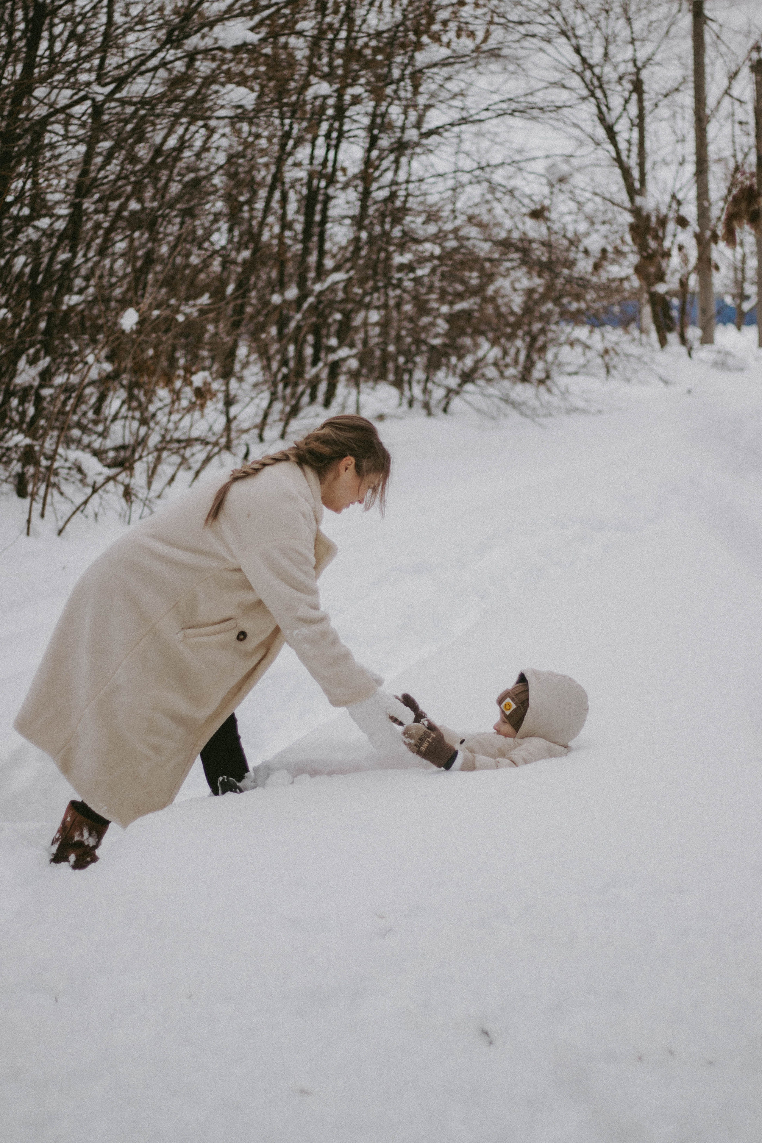 Снежная прогулка | Миша и Мама. Семейный и свадебный фотограф в Краснодар|Сочи|Москва| Исаева Валерия