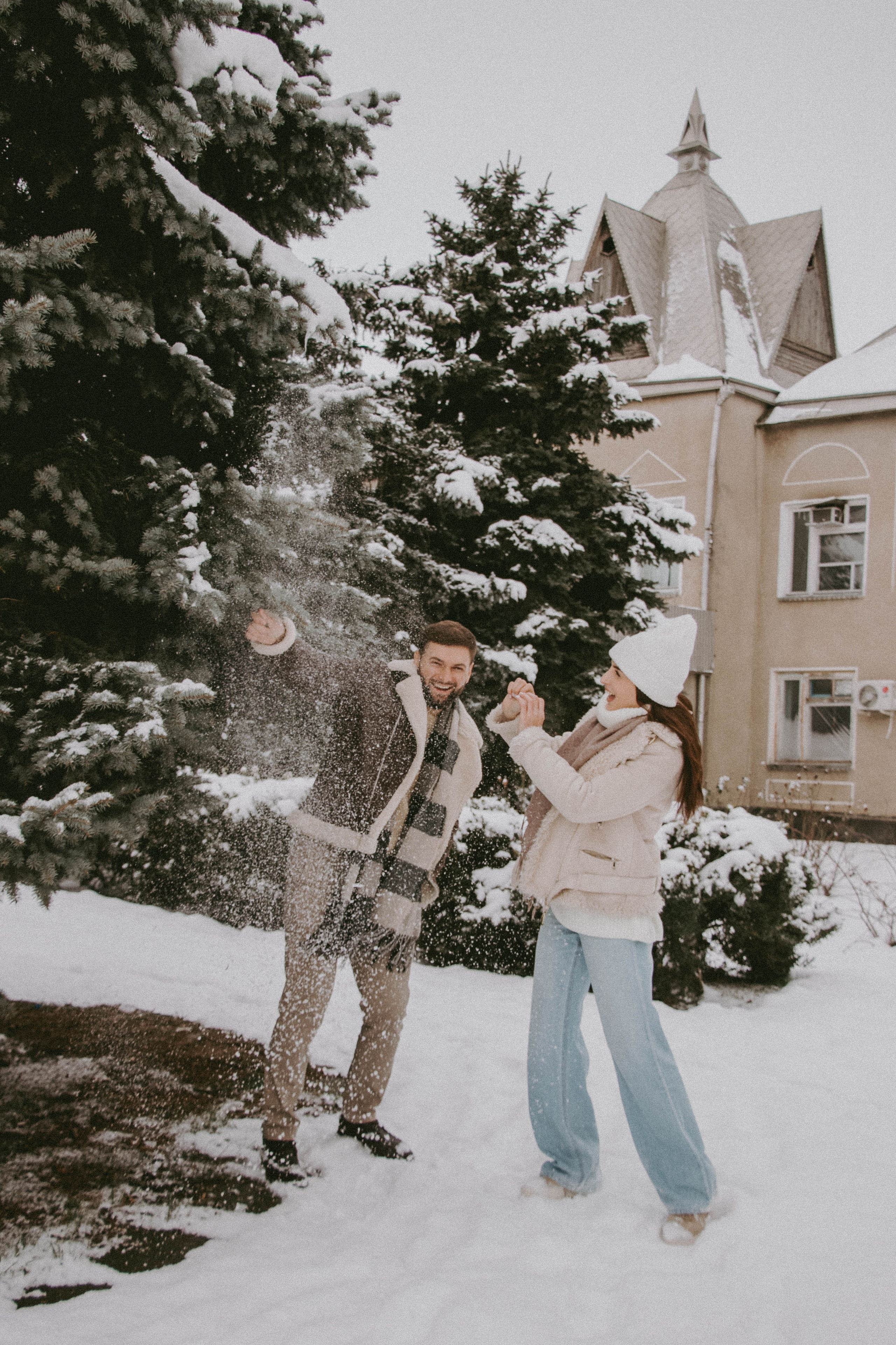 Снежная прогулка | Тимур & Светлана. Семейный и свадебный фотограф в Краснодар|Сочи|Москва| Исаева Валерия