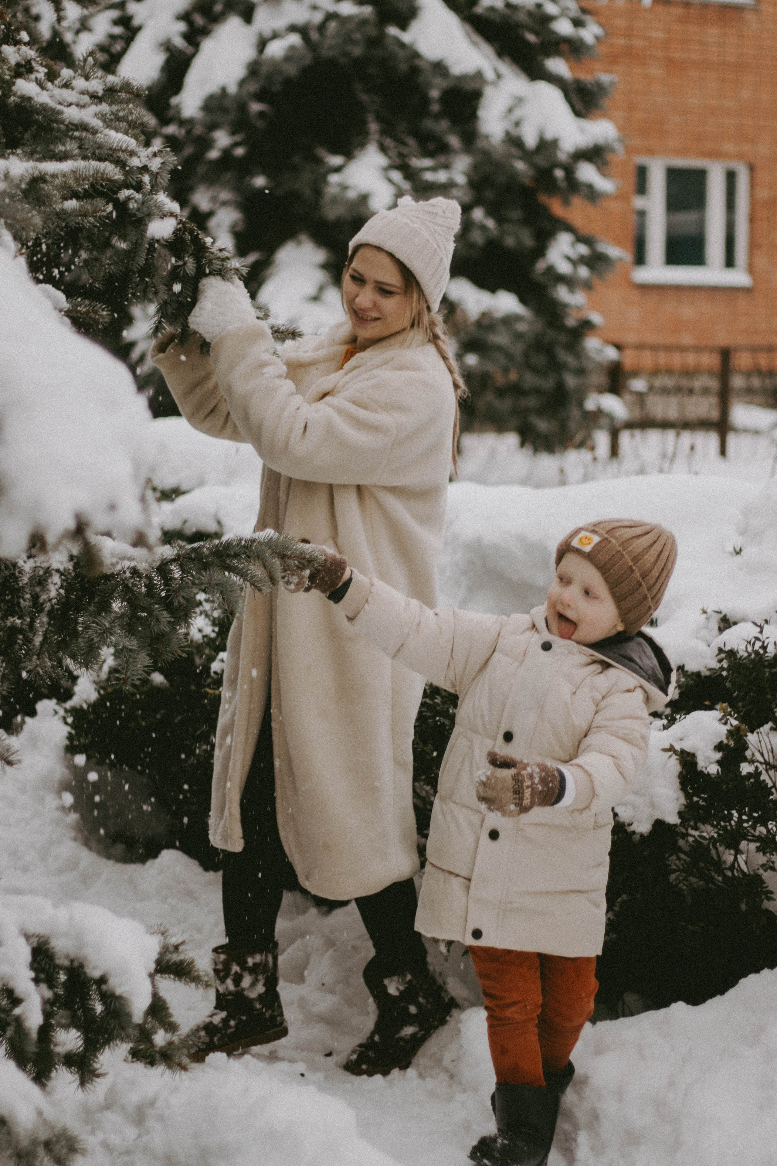 Снежная прогулка | Миша и Мама. Семейный и свадебный фотограф в Краснодар|Сочи|Москва| Исаева Валерия