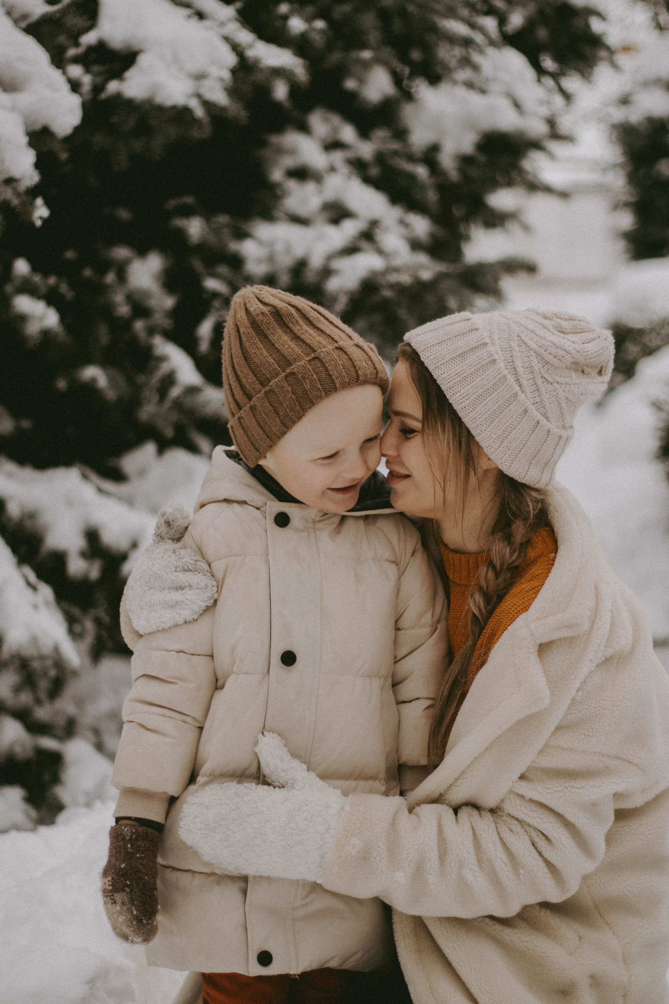 Снежная прогулка | Миша и Мама. Семейный и свадебный фотограф в Краснодар|Сочи|Москва| Исаева Валерия