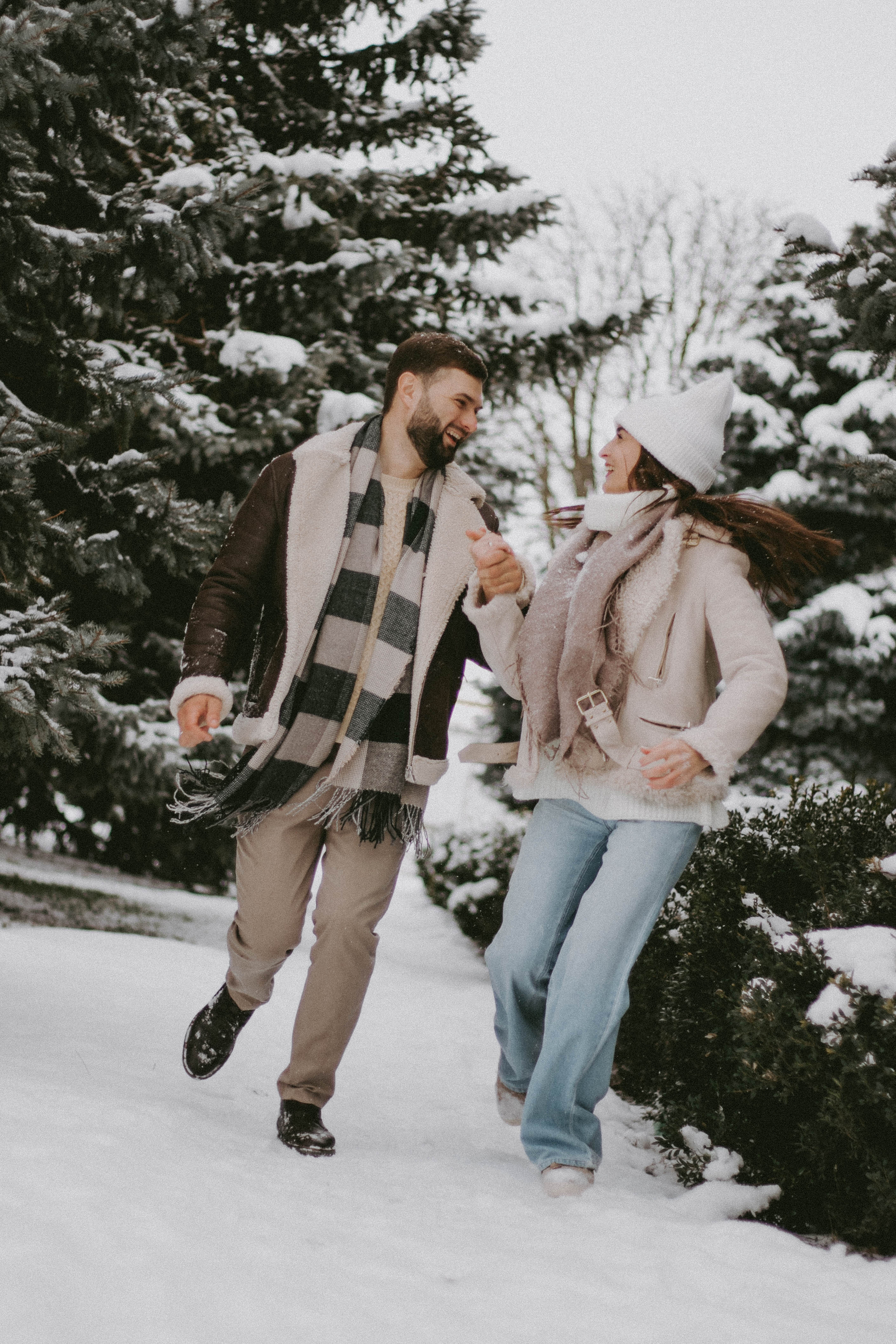 Снежная прогулка | Тимур & Светлана. Семейный и свадебный фотограф в Краснодар|Сочи|Москва| Исаева Валерия