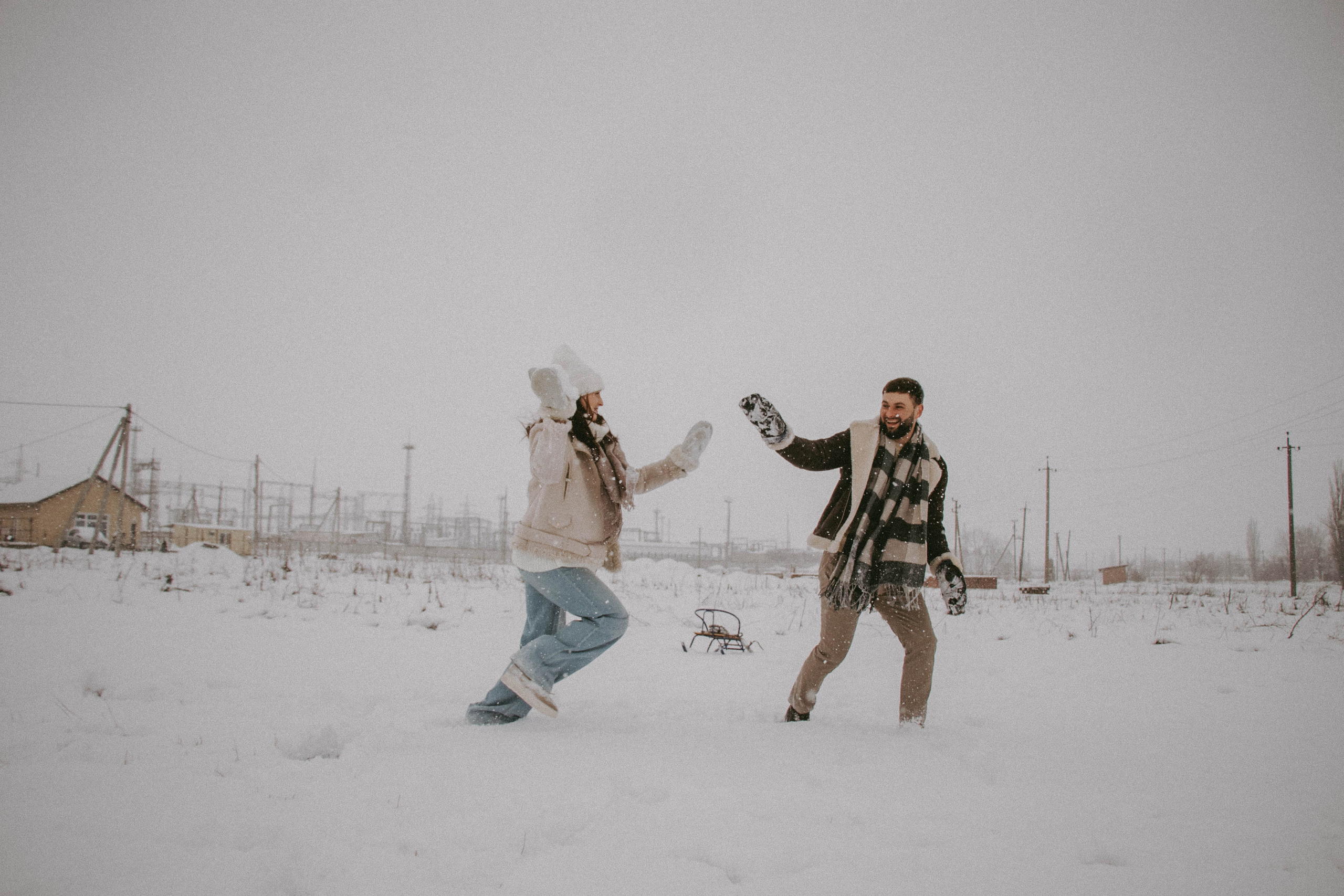 Снежная прогулка | Тимур & Светлана. Семейный и свадебный фотограф в Краснодар|Сочи|Москва| Исаева Валерия