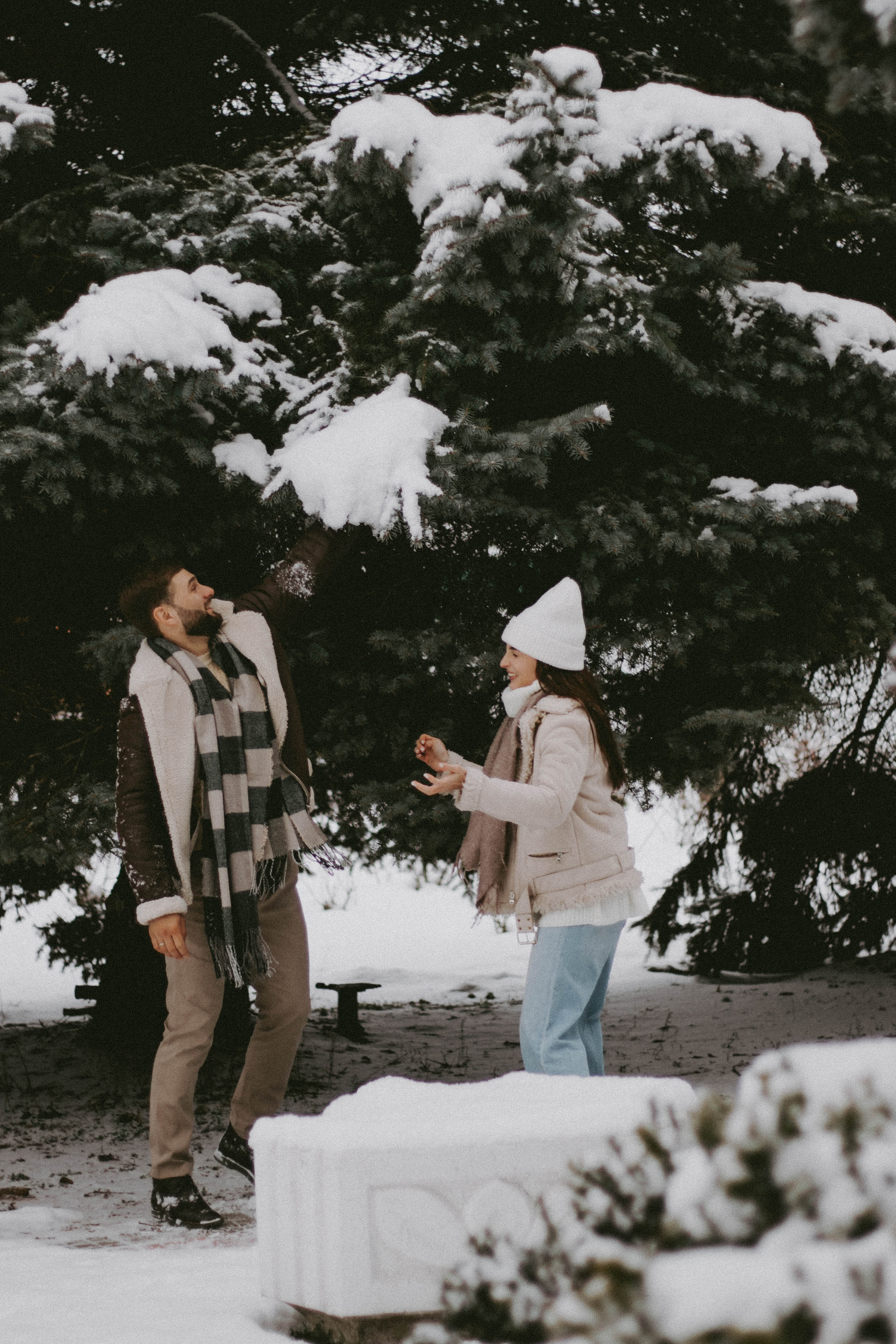 Снежная прогулка | Тимур & Светлана. Семейный и свадебный фотограф в Краснодар|Сочи|Москва| Исаева Валерия