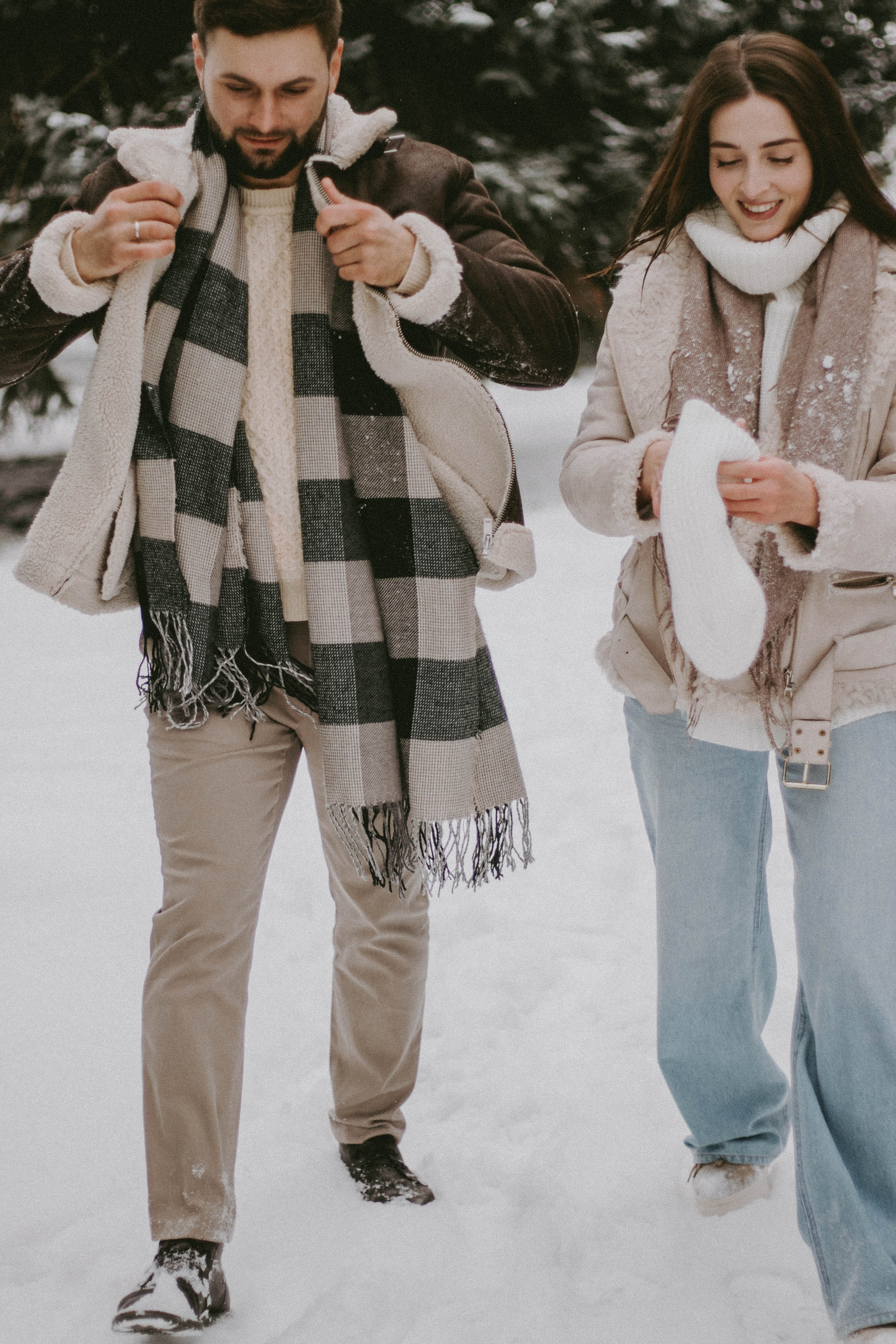 Снежная прогулка | Тимур & Светлана. Семейный и свадебный фотограф в Краснодар|Сочи|Москва| Исаева Валерия