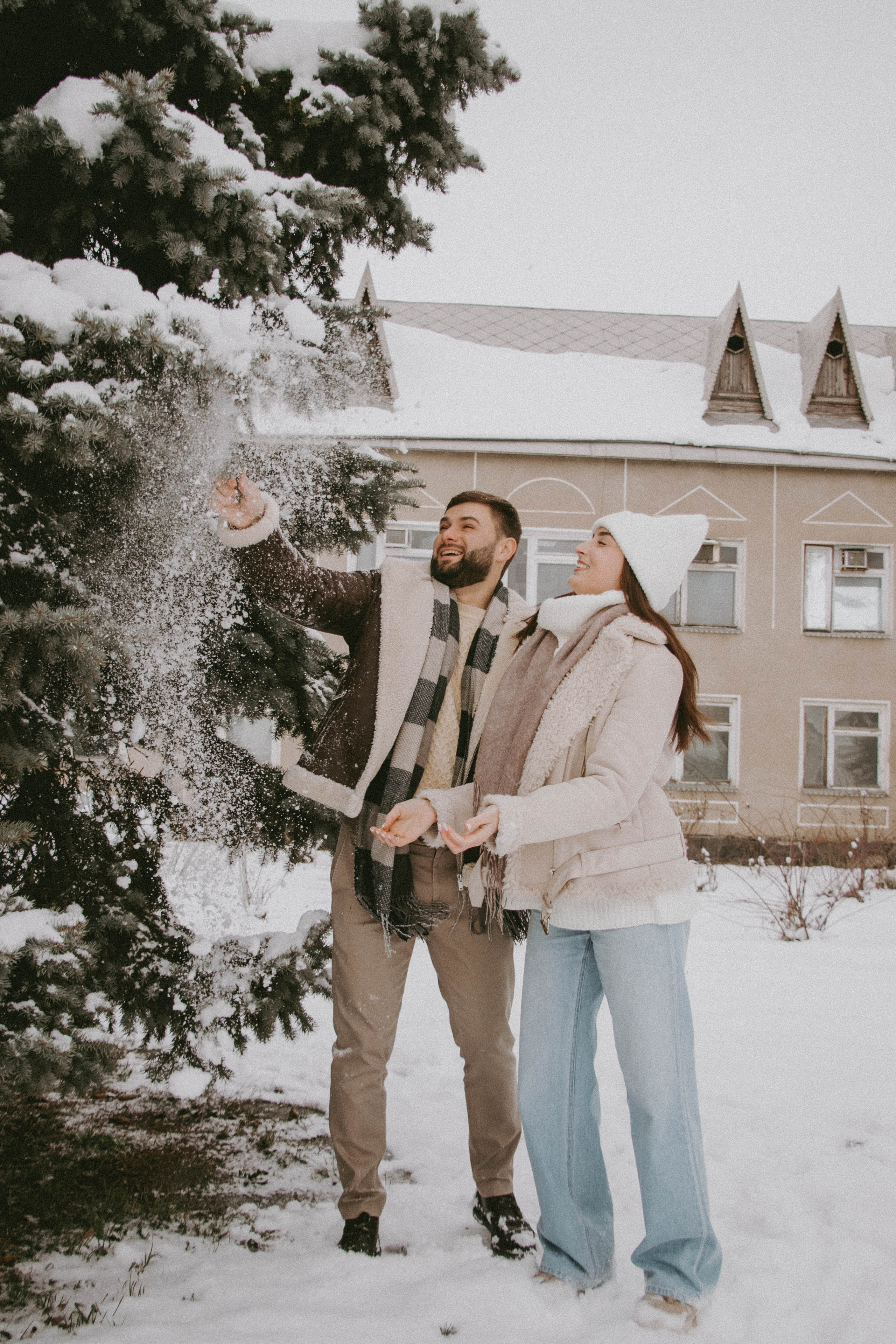 Снежная прогулка | Тимур & Светлана. Семейный и свадебный фотограф в Краснодар|Сочи|Москва| Исаева Валерия