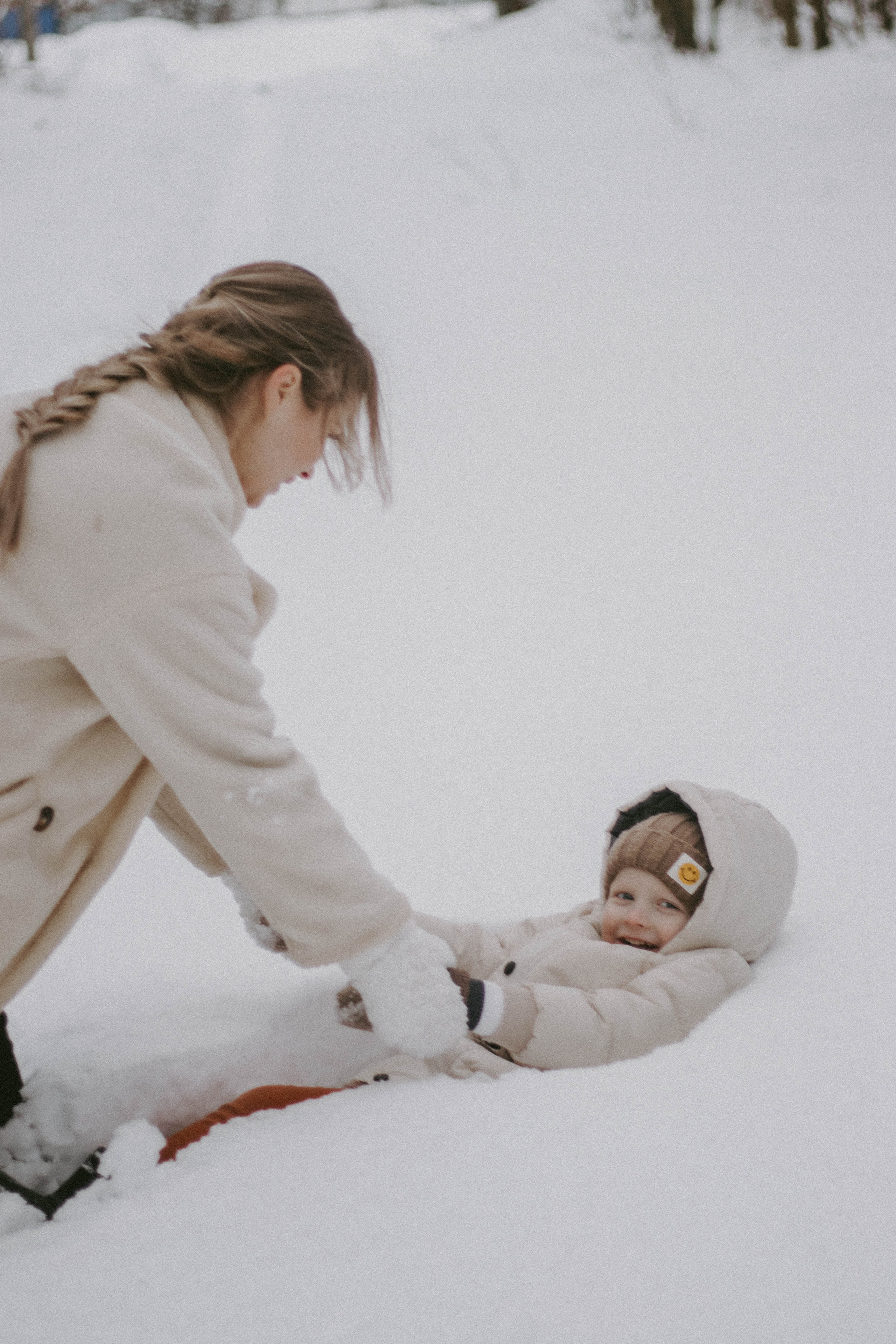 Снежная прогулка | Миша и Мама. Семейный и свадебный фотограф в Краснодар|Сочи|Москва| Исаева Валерия