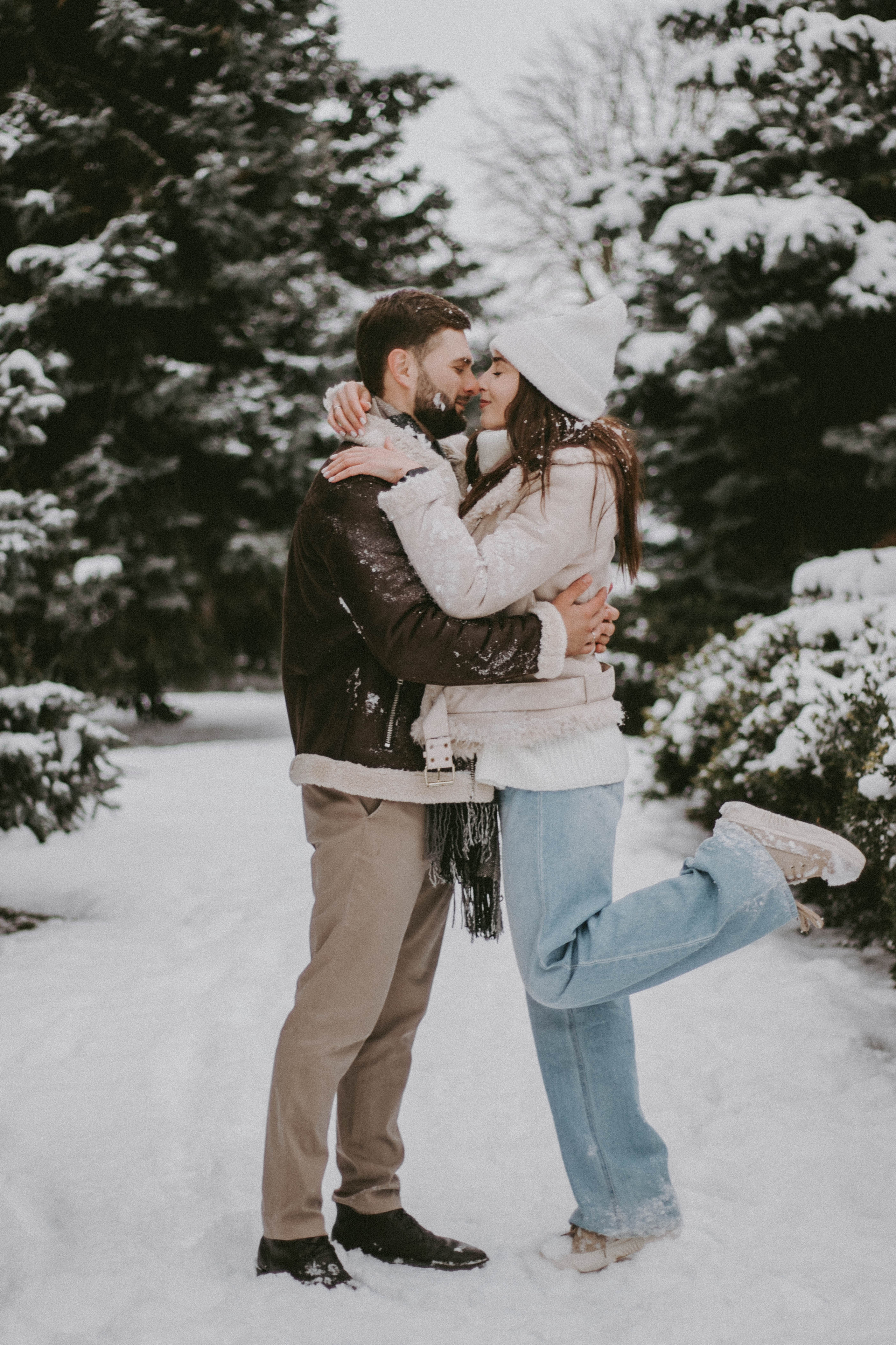 Снежная прогулка | Тимур & Светлана. Семейный и свадебный фотограф в Краснодар|Сочи|Москва| Исаева Валерия