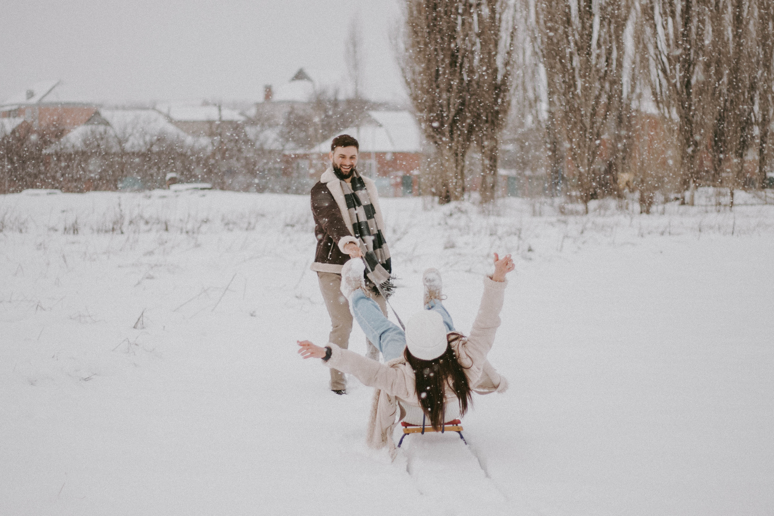 Снежная прогулка | Тимур & Светлана. Семейный и свадебный фотограф в Краснодар|Сочи|Москва| Исаева Валерия