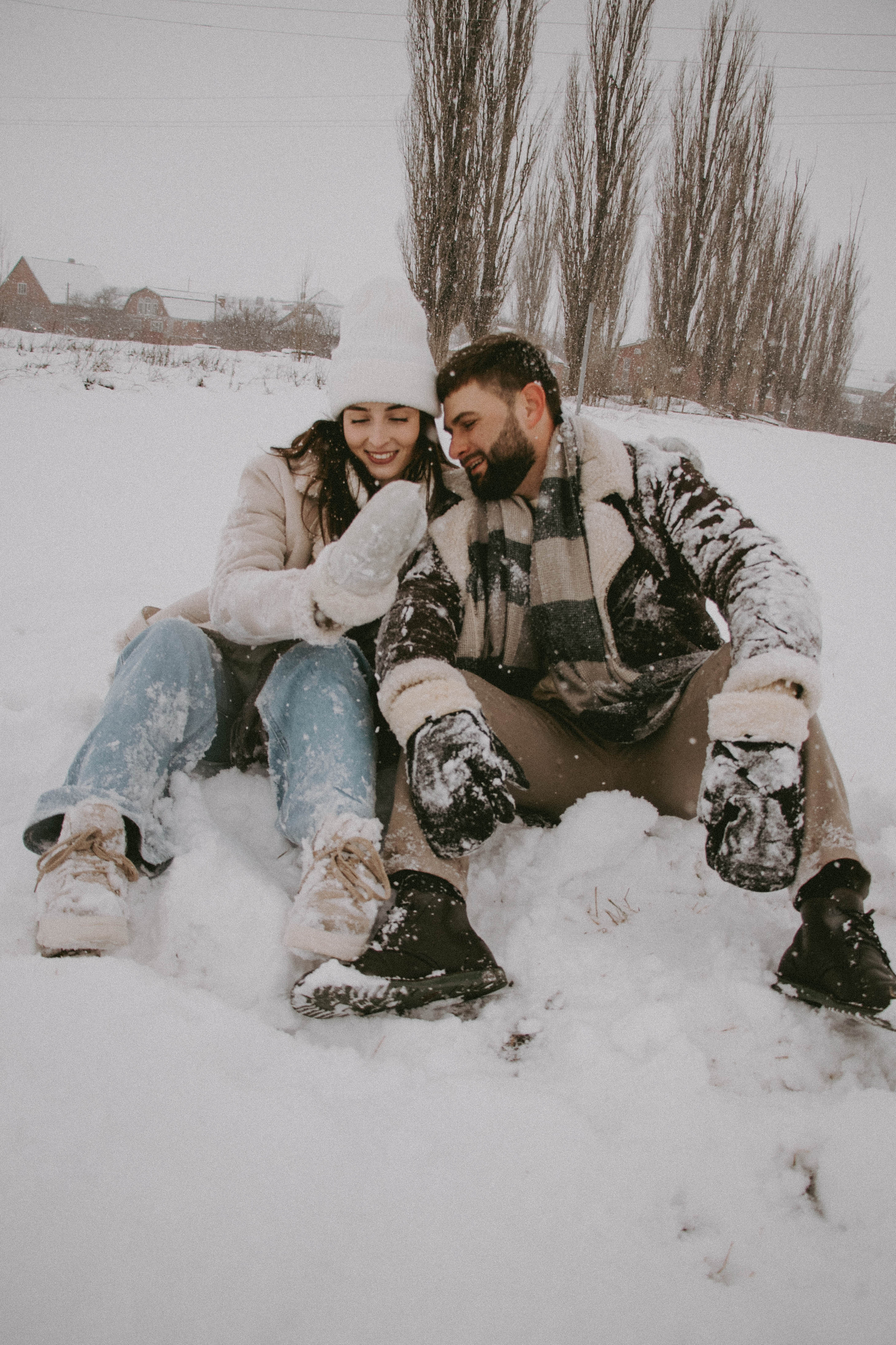 Снежная прогулка | Тимур & Светлана. Семейный и свадебный фотограф в Краснодар|Сочи|Москва| Исаева Валерия