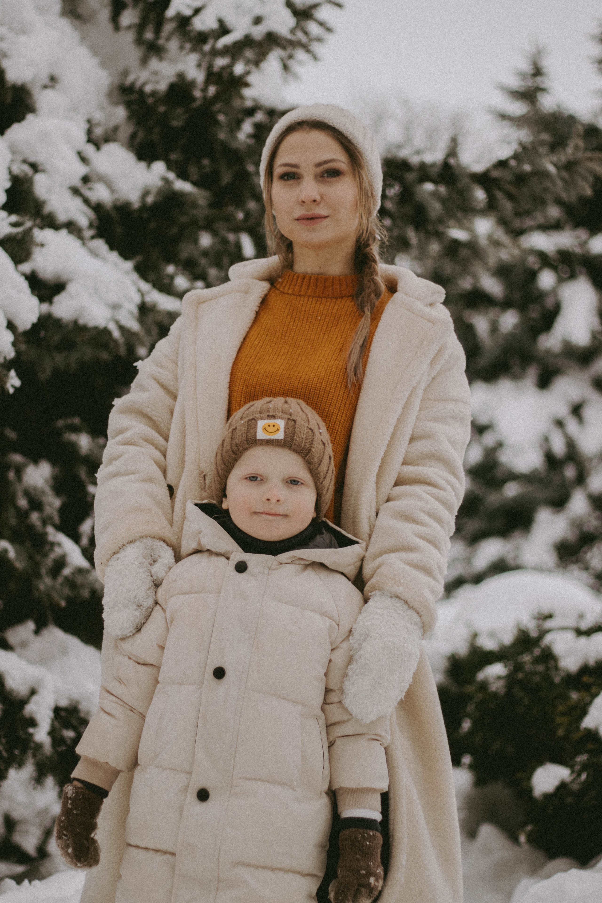 Снежная прогулка | Миша и Мама. Семейный и свадебный фотограф в Краснодар|Сочи|Москва| Исаева Валерия