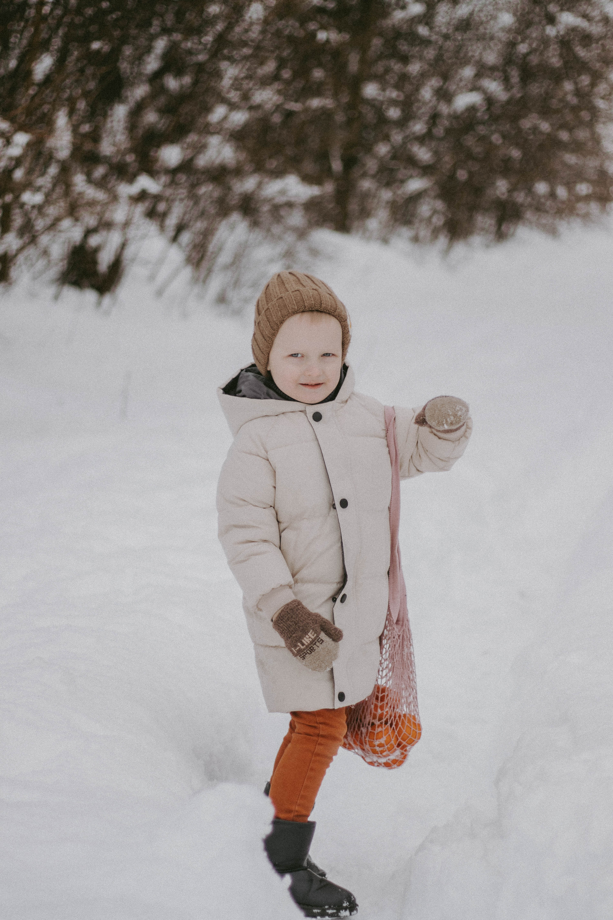 Снежная прогулка | Миша и Мама. Семейный и свадебный фотограф в Краснодар|Сочи|Москва| Исаева Валерия