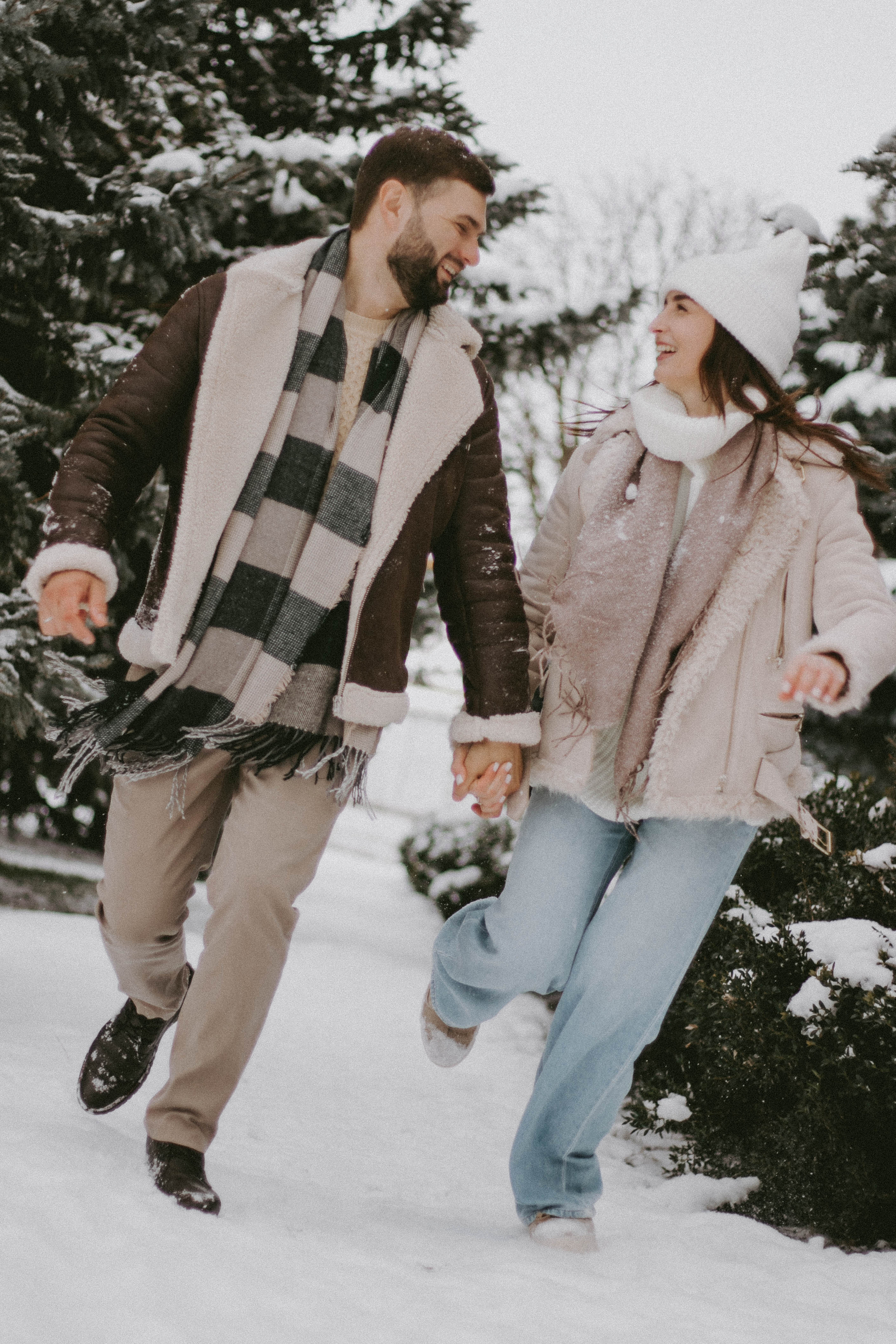 Снежная прогулка | Тимур & Светлана. Семейный и свадебный фотограф в Краснодар|Сочи|Москва| Исаева Валерия