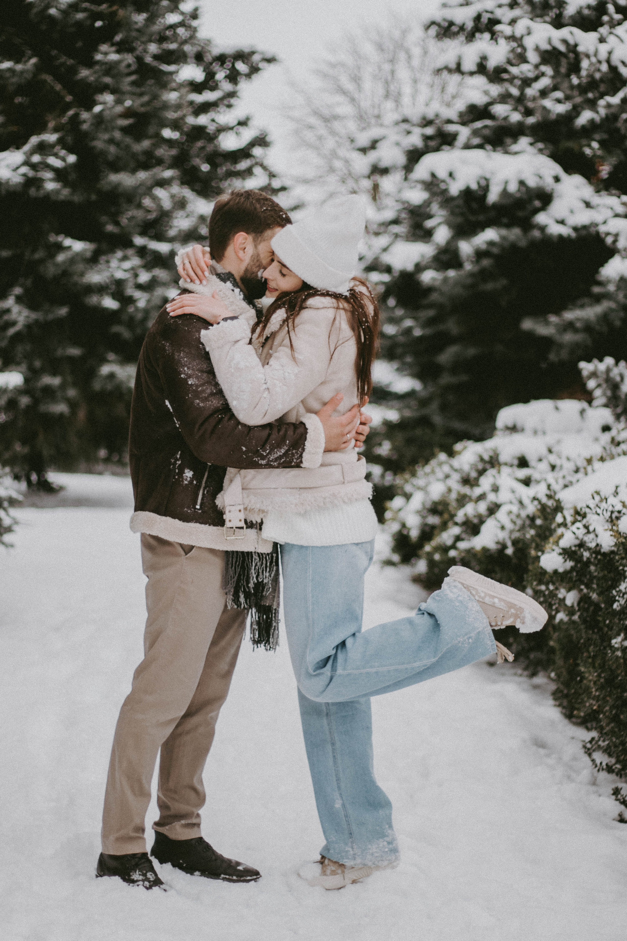 Снежная прогулка | Тимур & Светлана. Семейный и свадебный фотограф в Краснодар|Сочи|Москва| Исаева Валерия