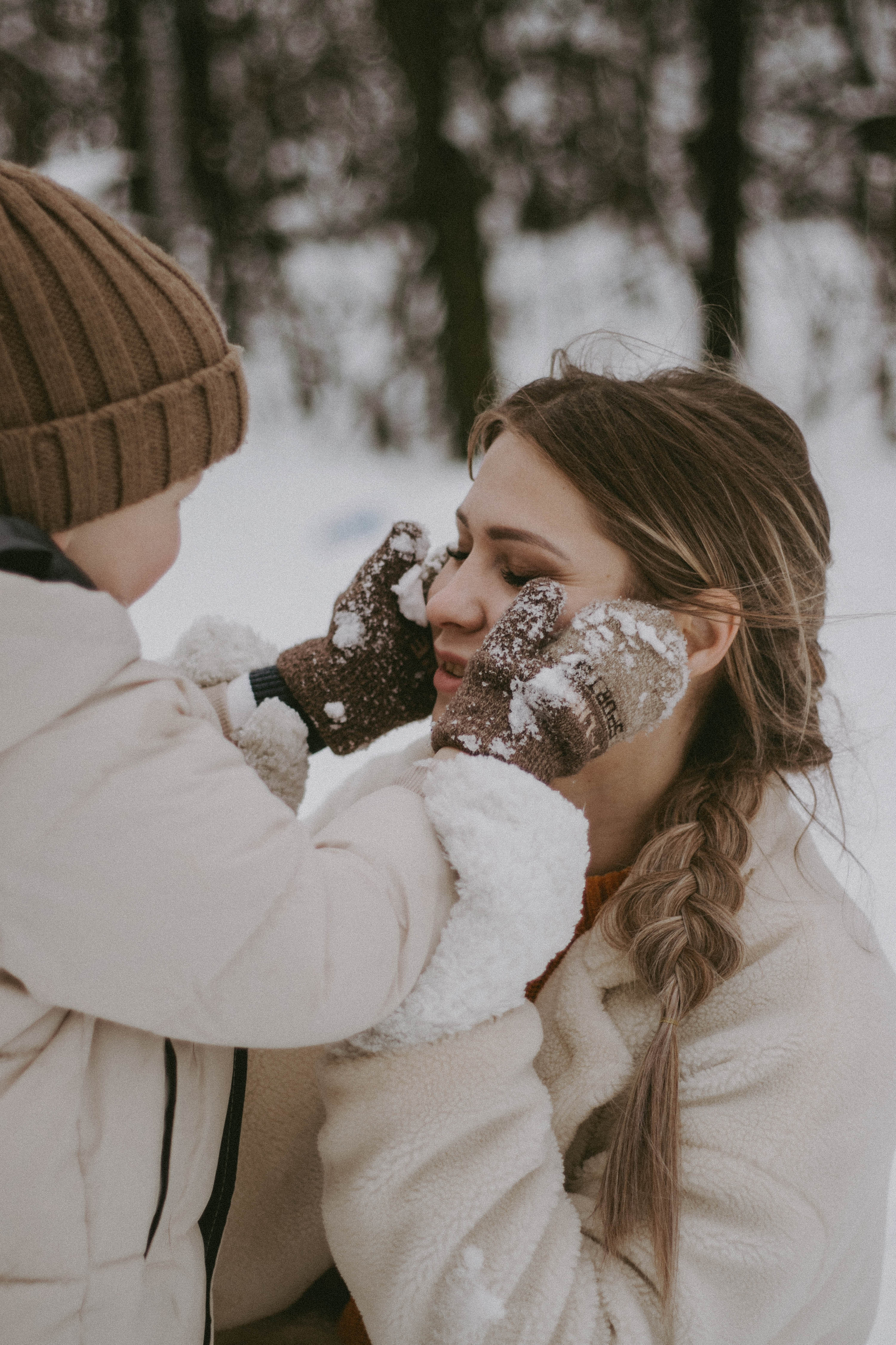Снежная прогулка | Миша и Мама. Семейный и свадебный фотограф в Краснодар|Сочи|Москва| Исаева Валерия