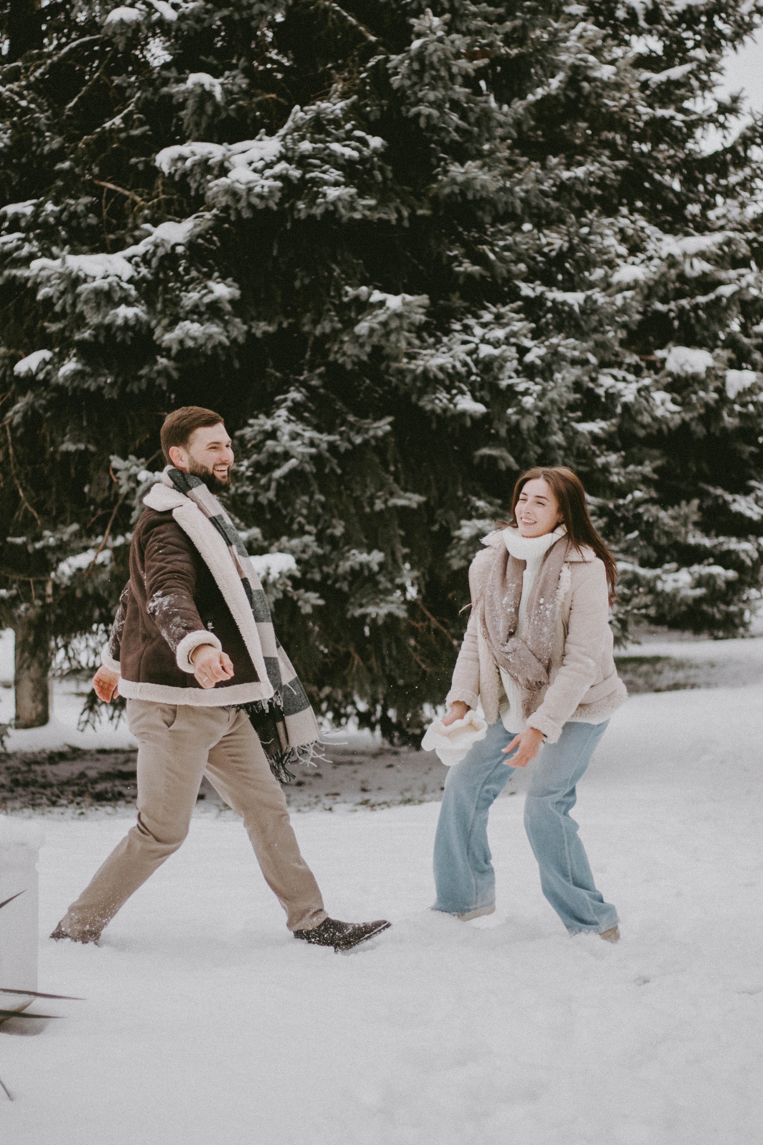 Снежная прогулка | Тимур & Светлана. Семейный и свадебный фотограф в Краснодар|Сочи|Москва| Исаева Валерия