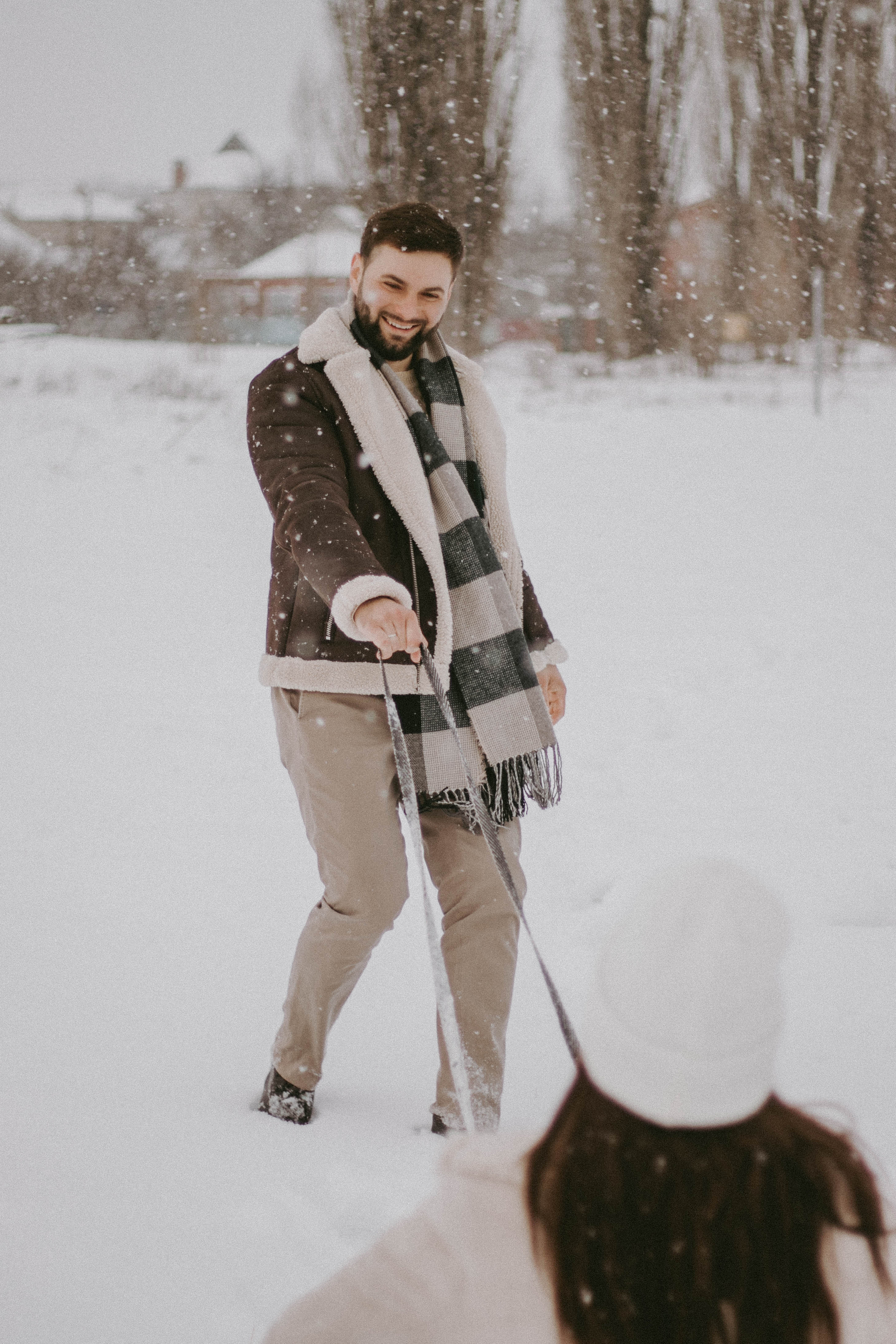 Снежная прогулка | Тимур & Светлана. Семейный и свадебный фотограф в Краснодар|Сочи|Москва| Исаева Валерия