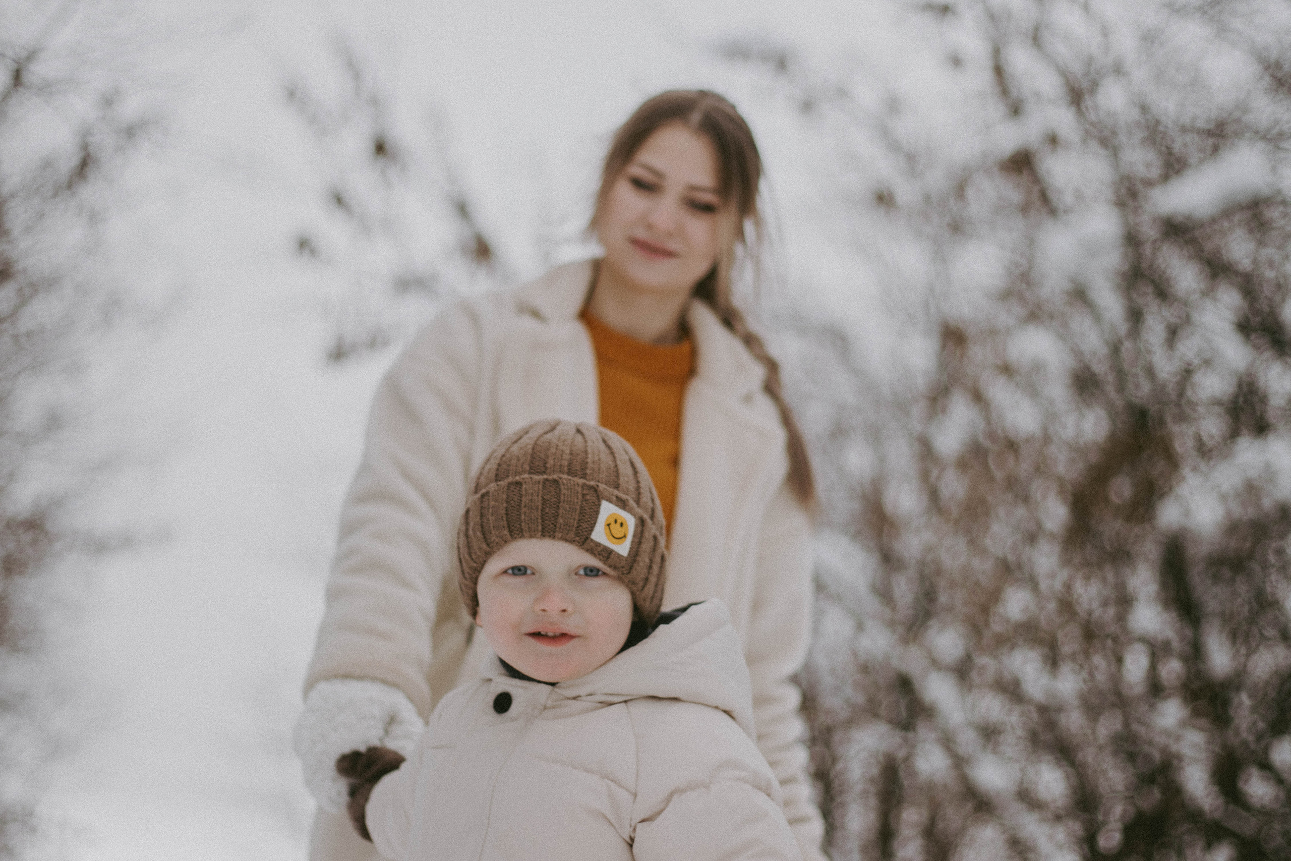 Снежная прогулка | Миша и Мама. Семейный и свадебный фотограф в Краснодар|Сочи|Москва| Исаева Валерия
