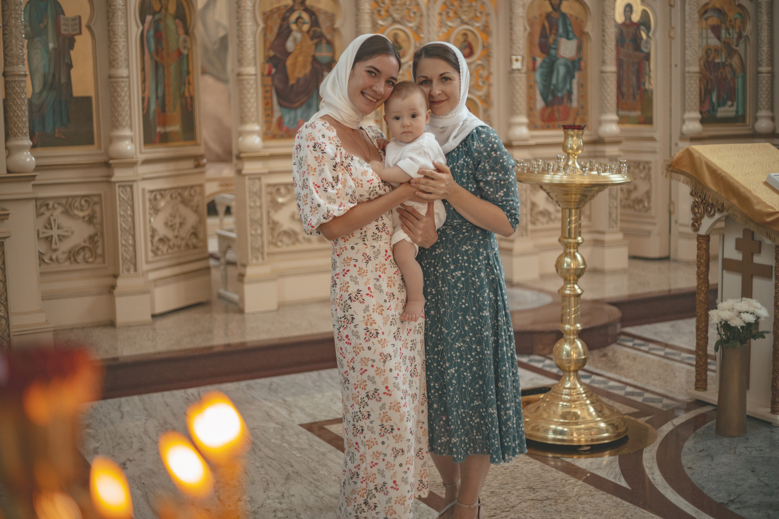 Таинство Крещения. Семейный и Детский фотограф в Краснодаре Дарья Насаченко
