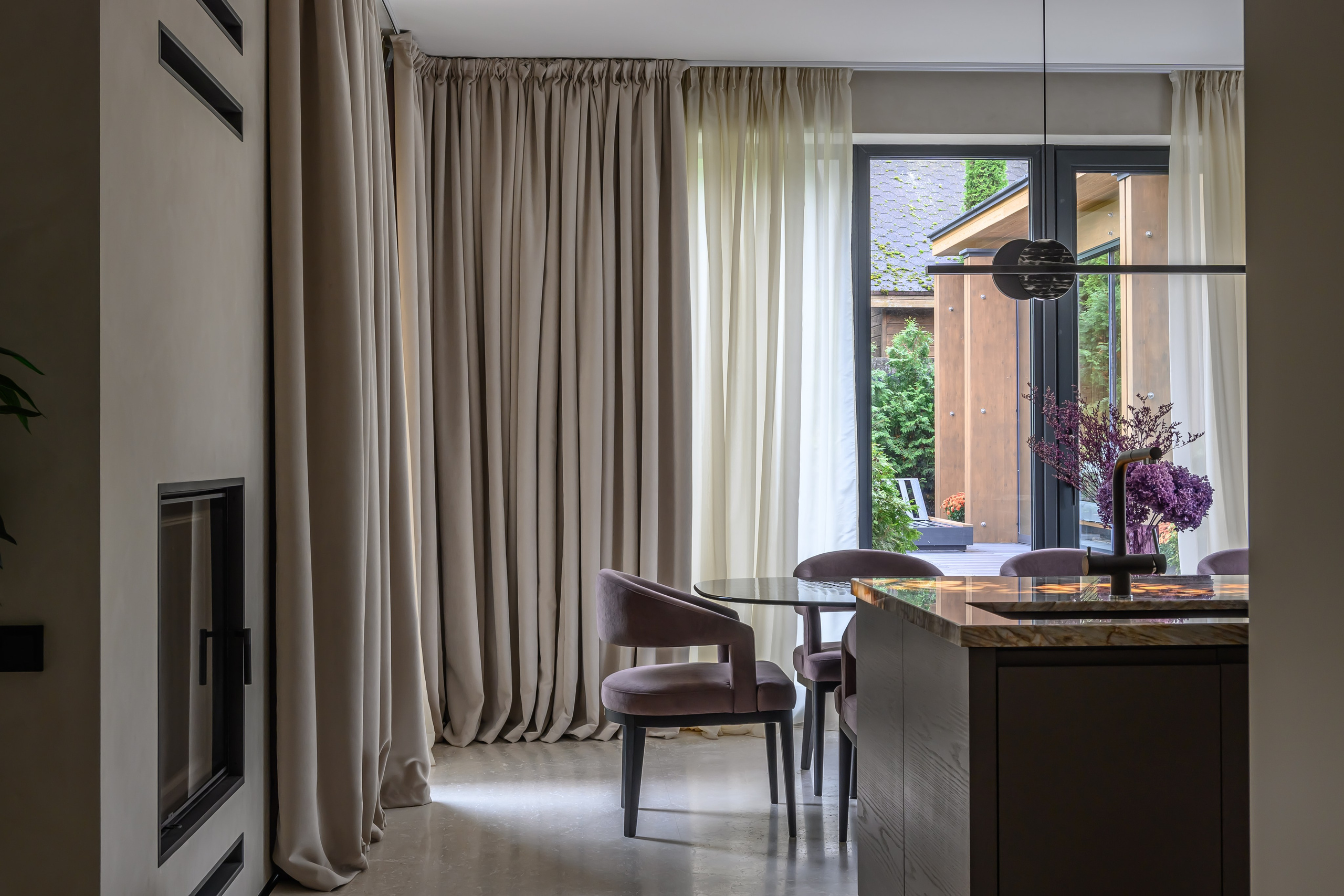 Дом в Загорье. Интерьерный фотограф Юлия Лебедева. Москва