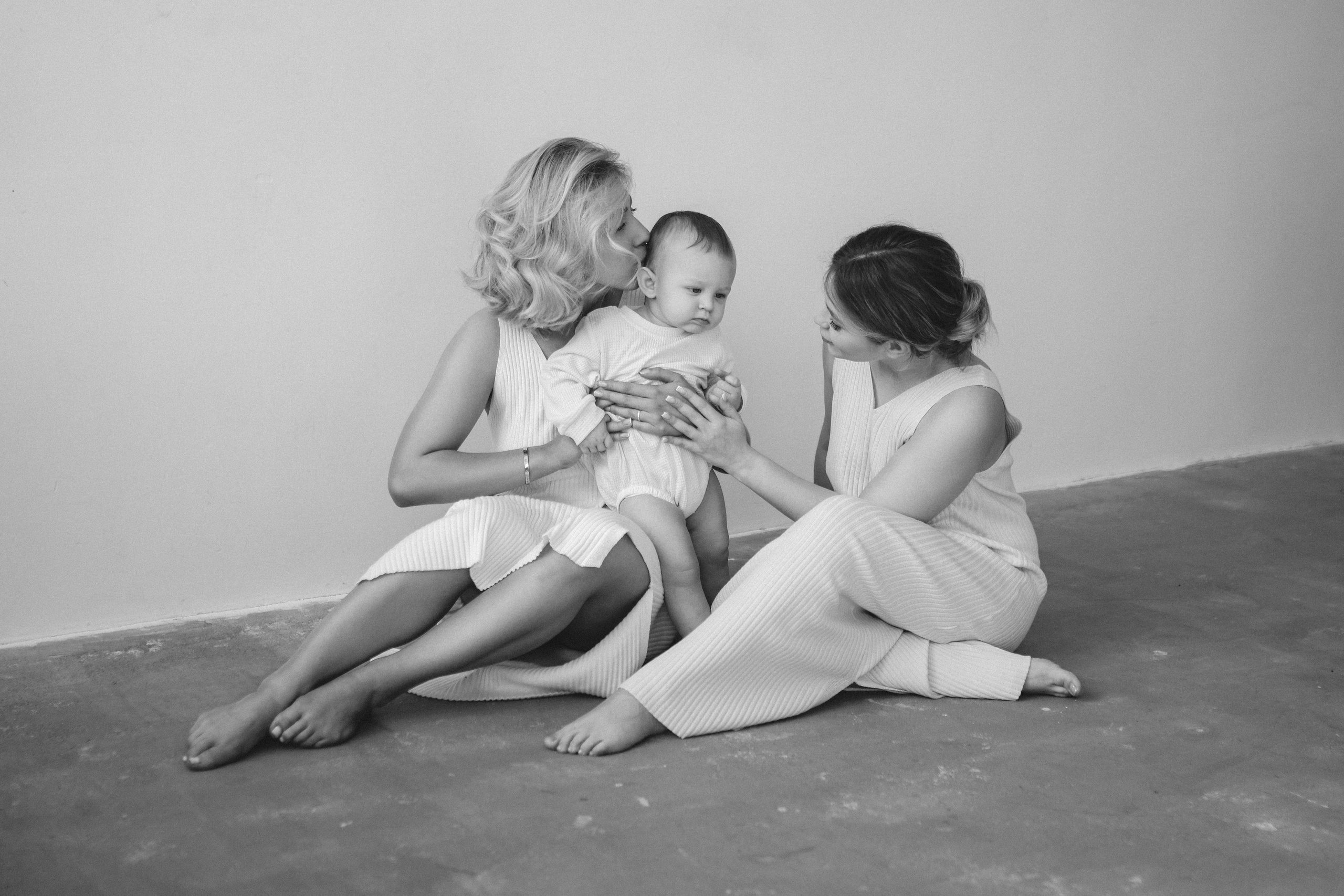 История троих: мама, крестная и малыш. Оксана Чистова свадебный фотограф | Москва и Питер