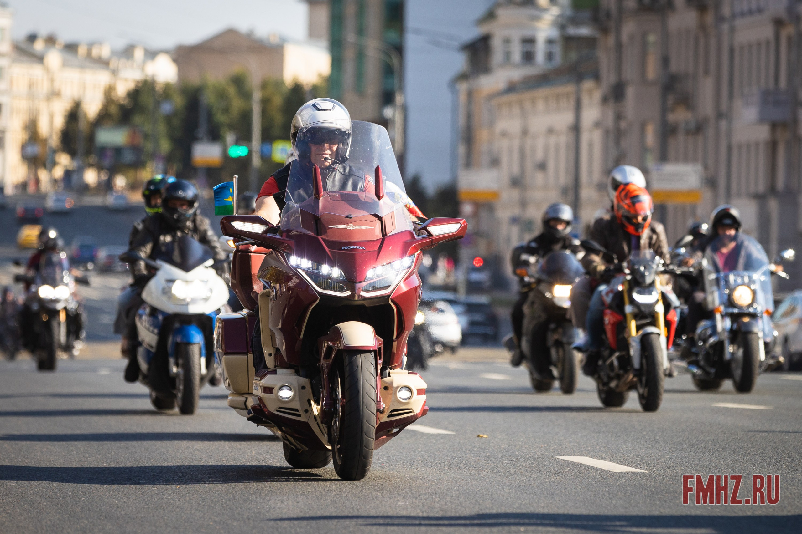 Закрытие Мотосезона 2023 на проспекте Академика Сахарова. Фотограф Владимир Охрименко