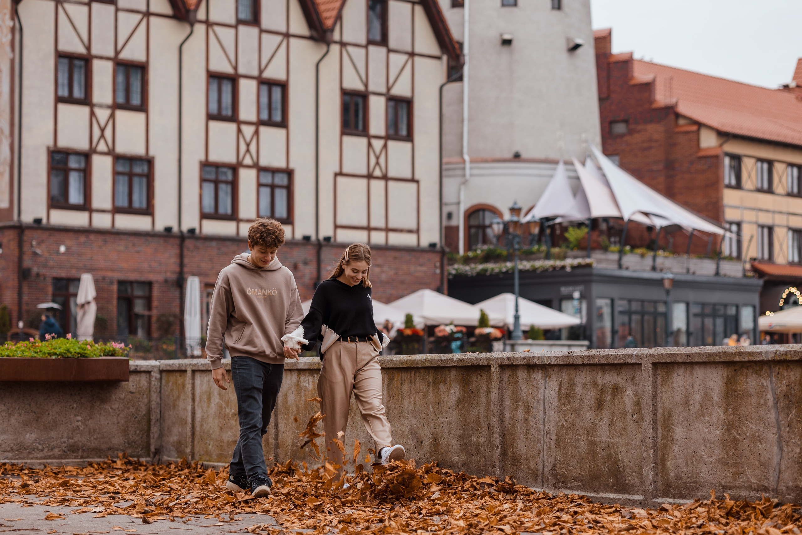 Семейная, золотая осень. Фотограф в Калининграде свадебная фотография, репортажная, фотосессии