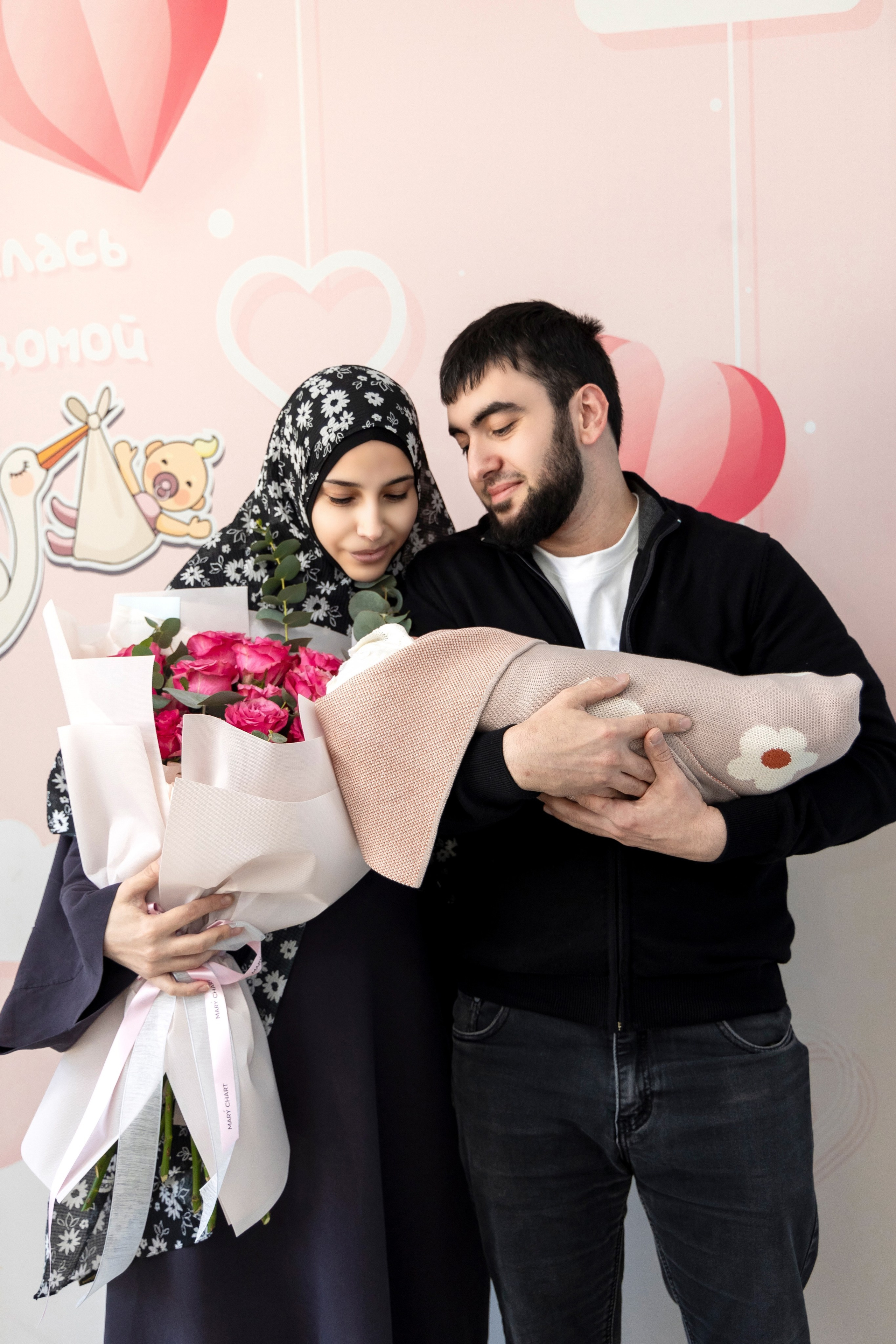 Выписки из роддома. Свадебный и семейный фотограф в Каспийске Алёна Нурмагомедова