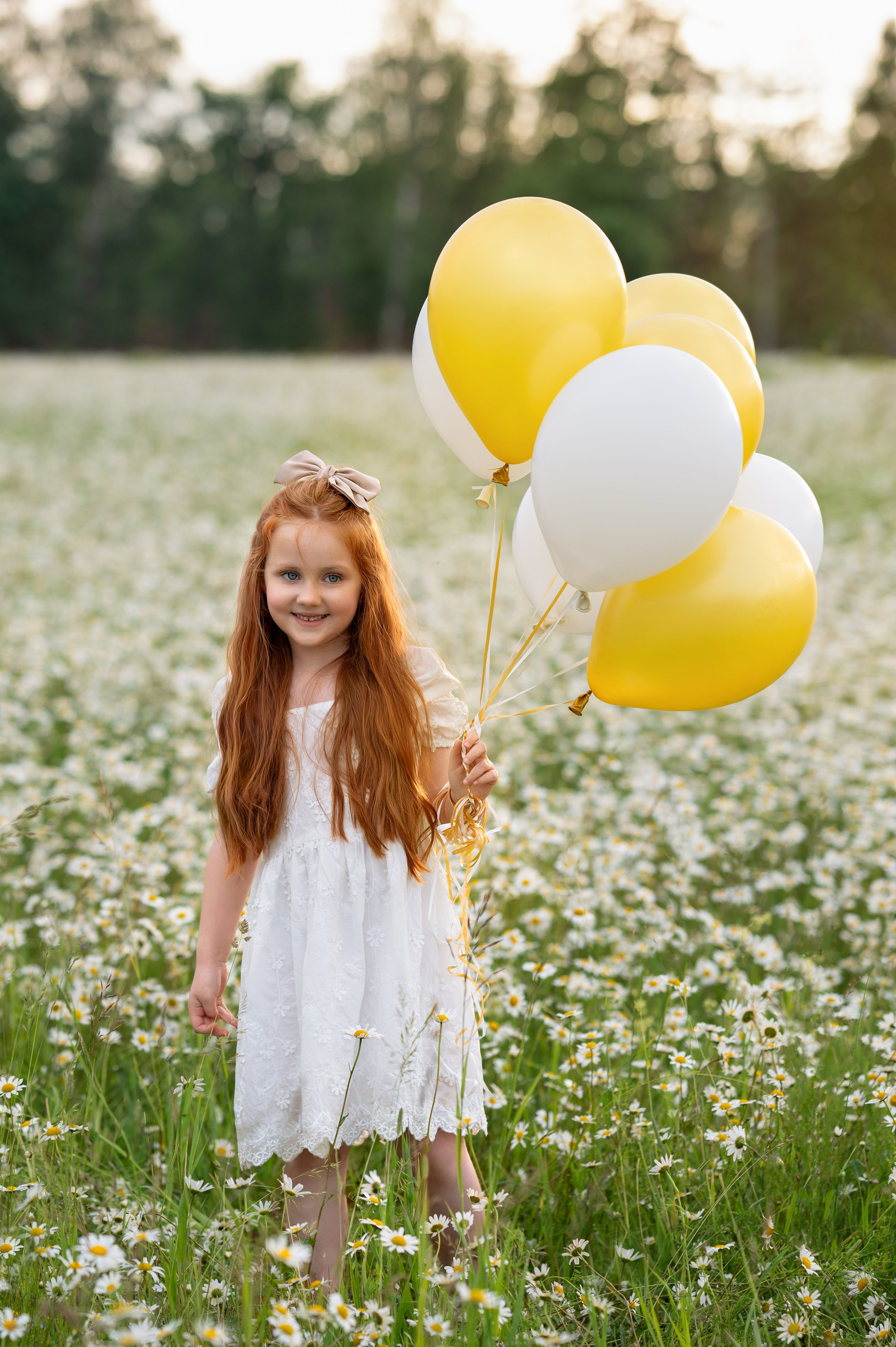 Ромашковое поле. Детский и семейный фотограф г. Москва Оксана Катаджи