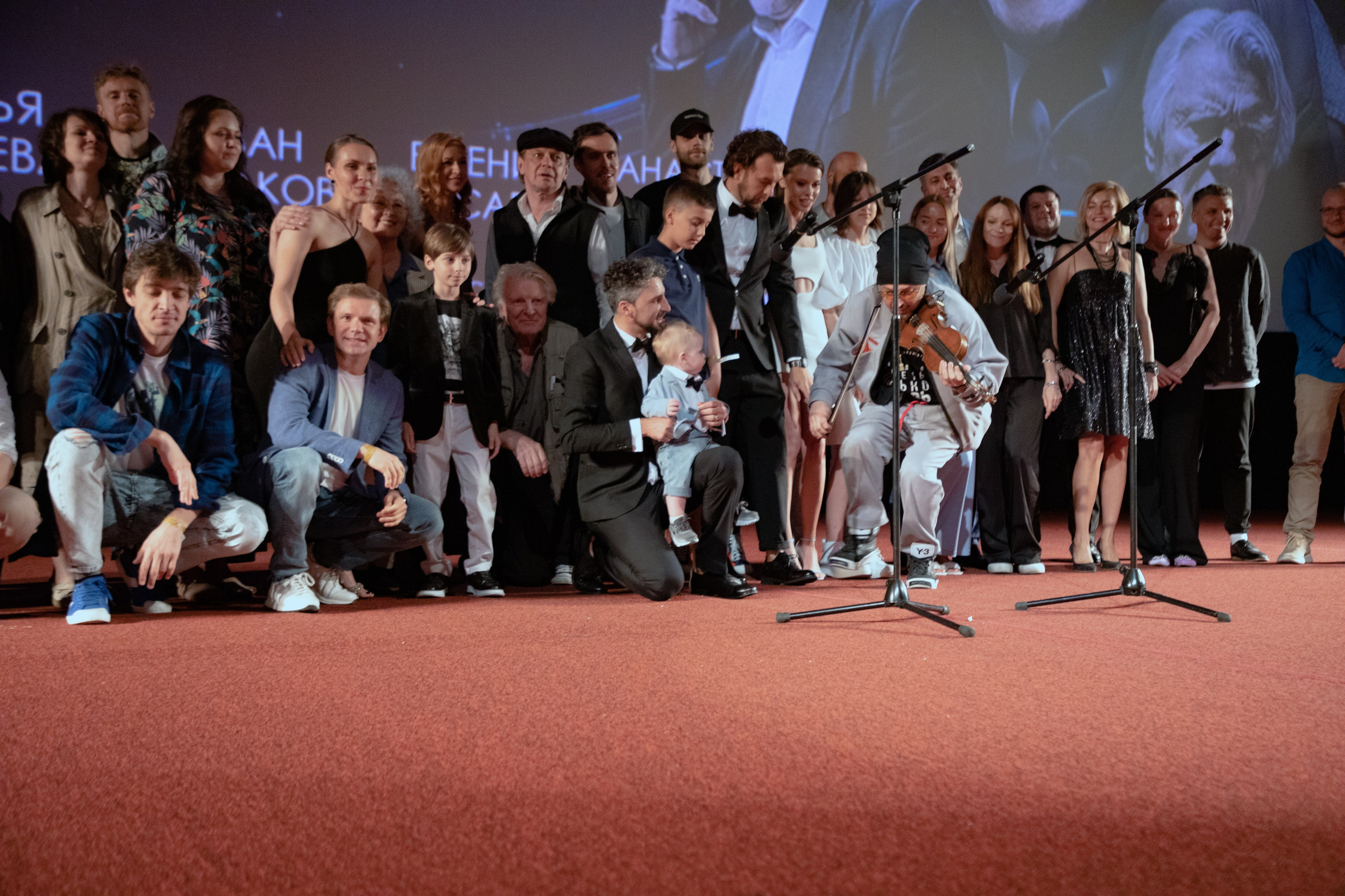 Закрытый показ фильма «Хронос». Art photographer Nino