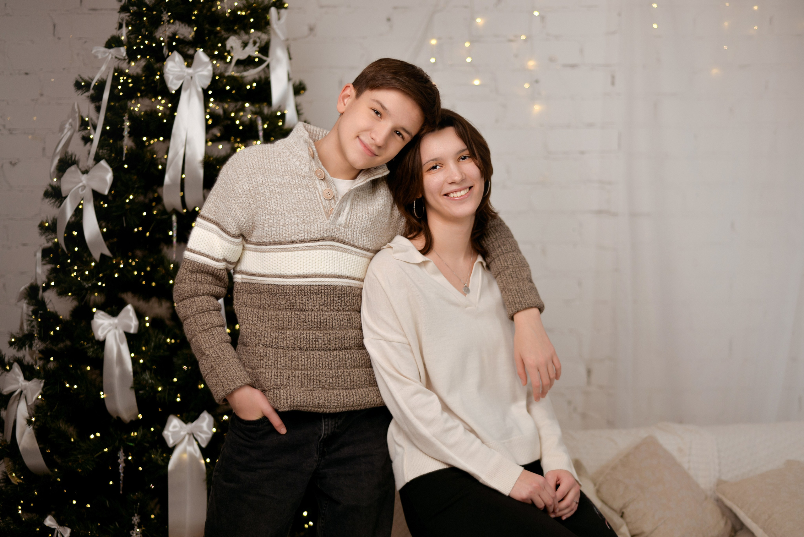 Новогодние съёмки в студиях. Семейный и свадебный фотограф Галина Абакумова, фотосессии в Белгороде