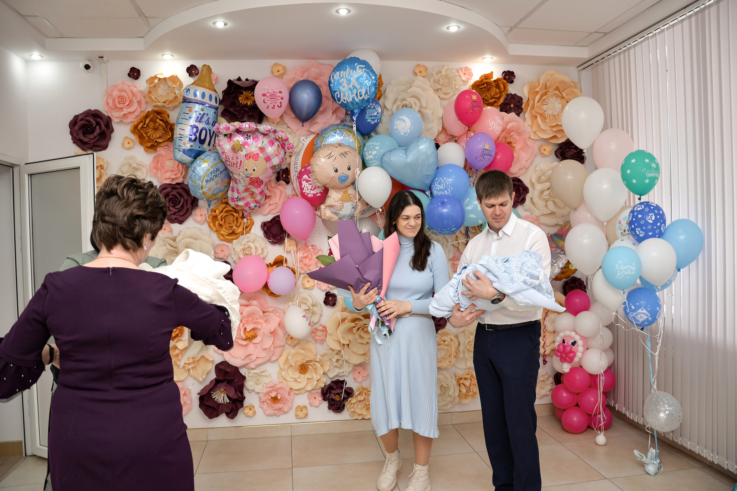 Выписка Королевской двойни. Семейный и свадебный фотограф Галина Абакумова, фотосессии в Белгороде