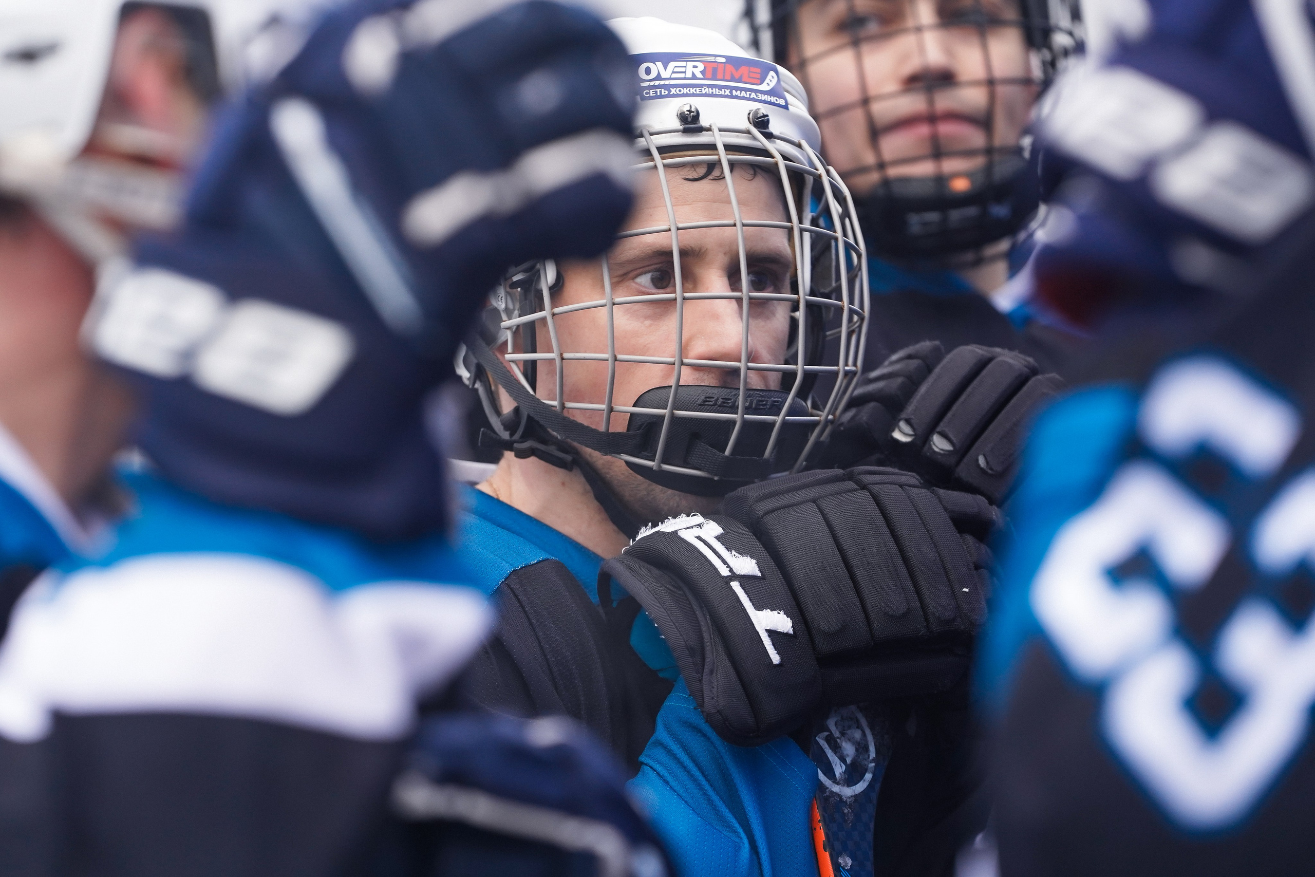 Хоккейный матч на ВДНХ. Анна, фотограф Москва, Зеленоград