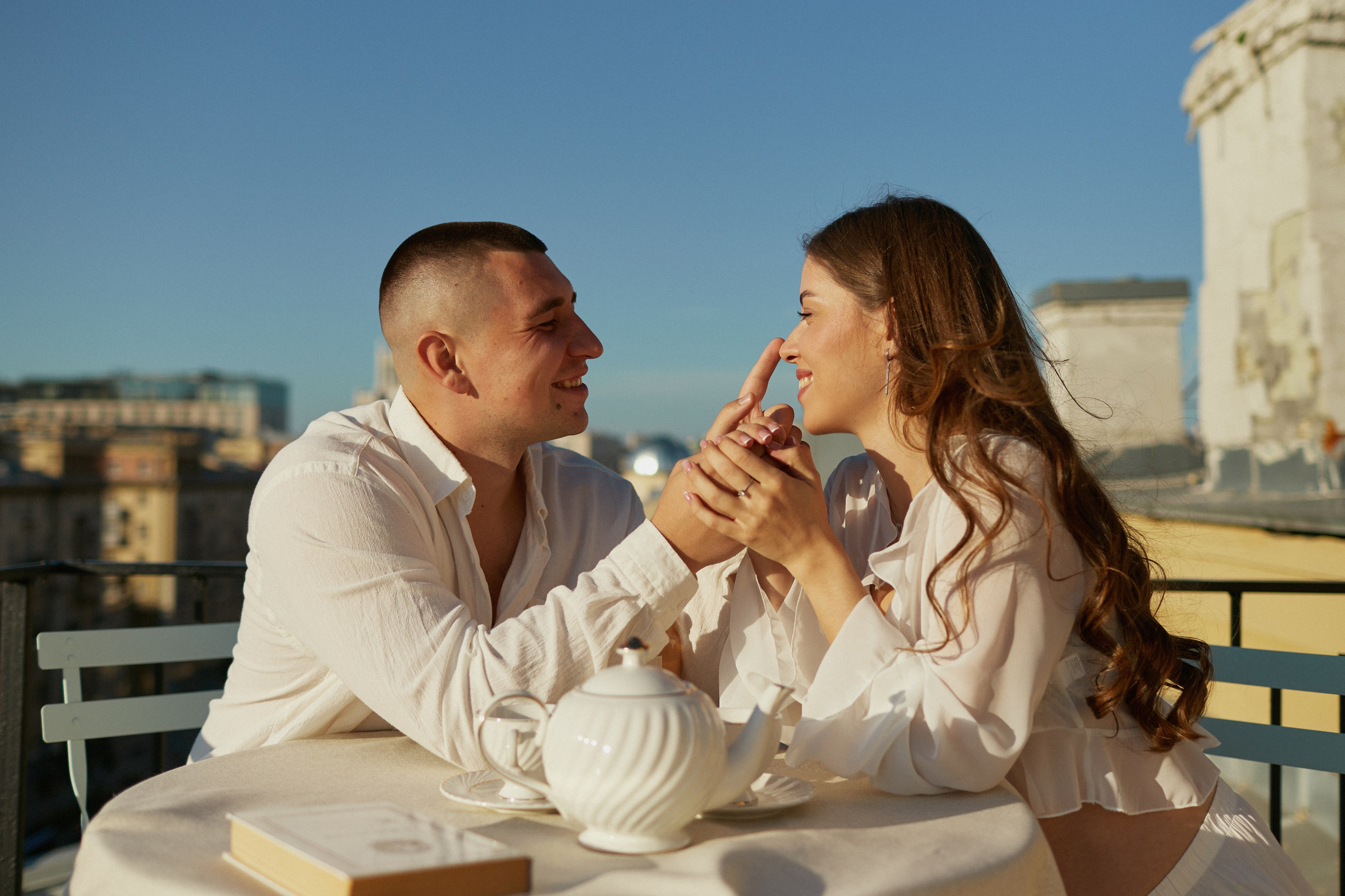 Любовь на крыше. Свадебный фотограф Москва Татьяна Кундельчук