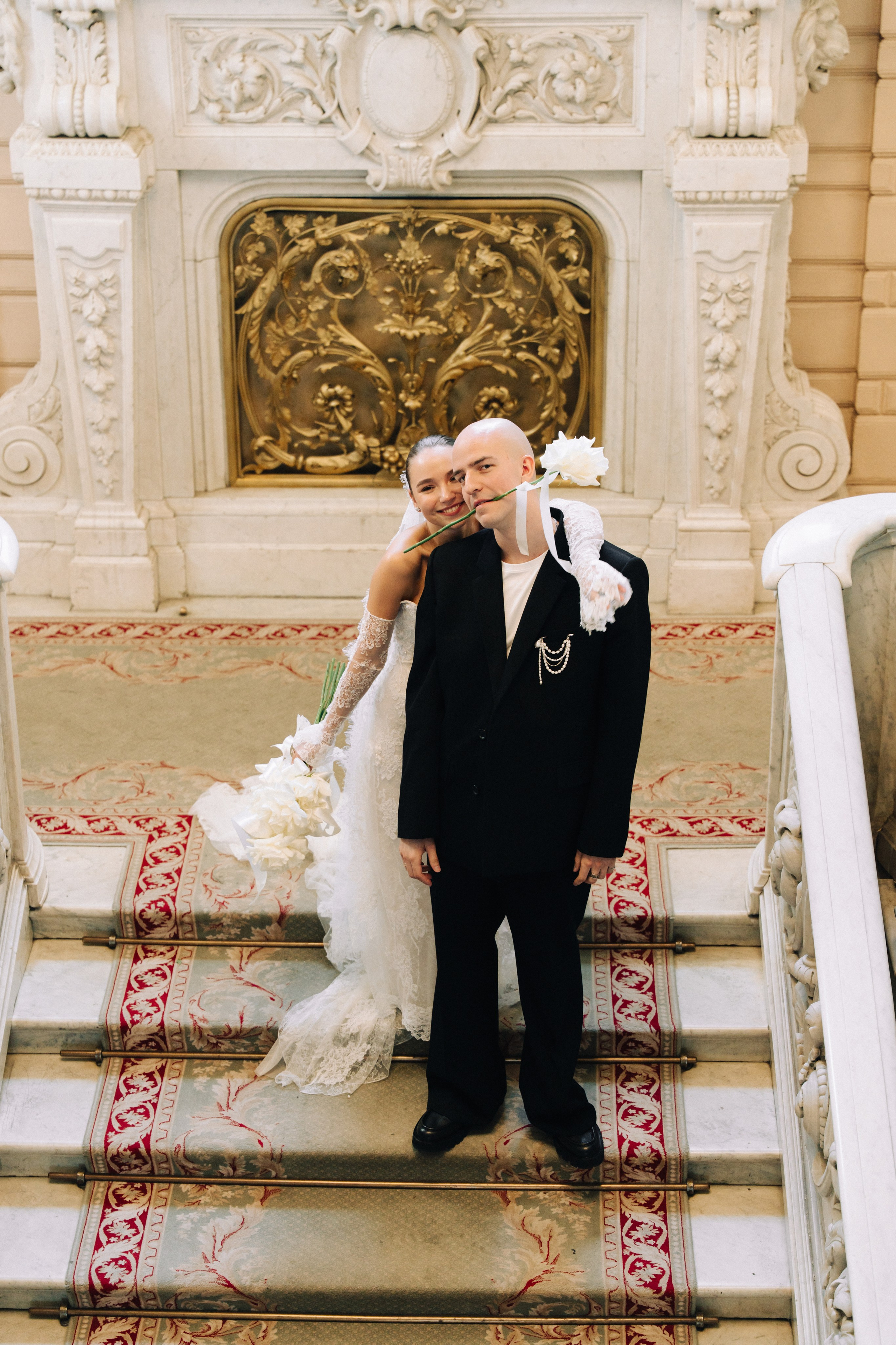 Вова и Лиза. Питер. Гранд Отель Европа, 1 дворец бракосочетания и особняк Мясникова. Свадебный фотограф Катерина Чулкова