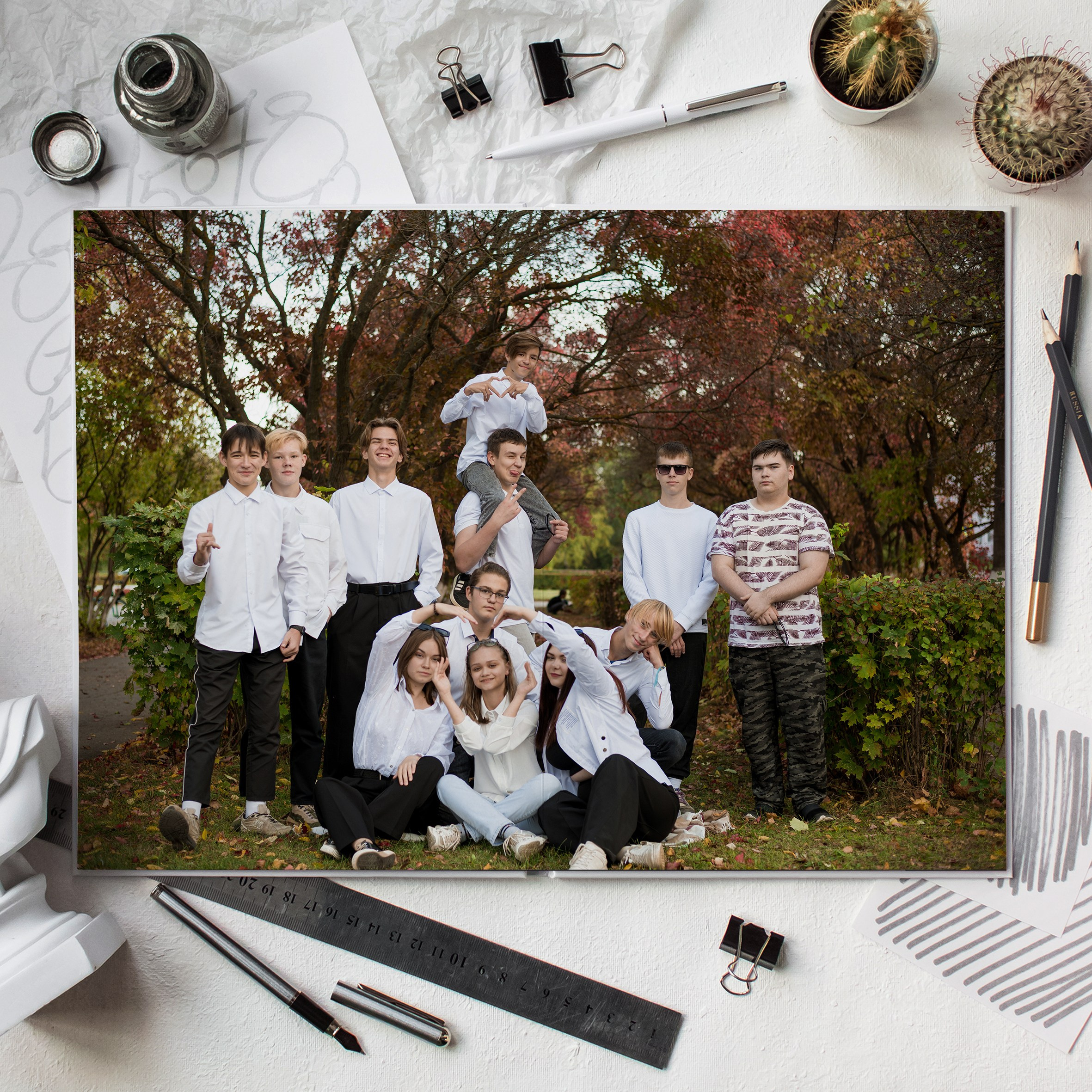 Выпускные альбомы 9-11 класс. Фотограф в Новомичуринске Наталья Малиновская