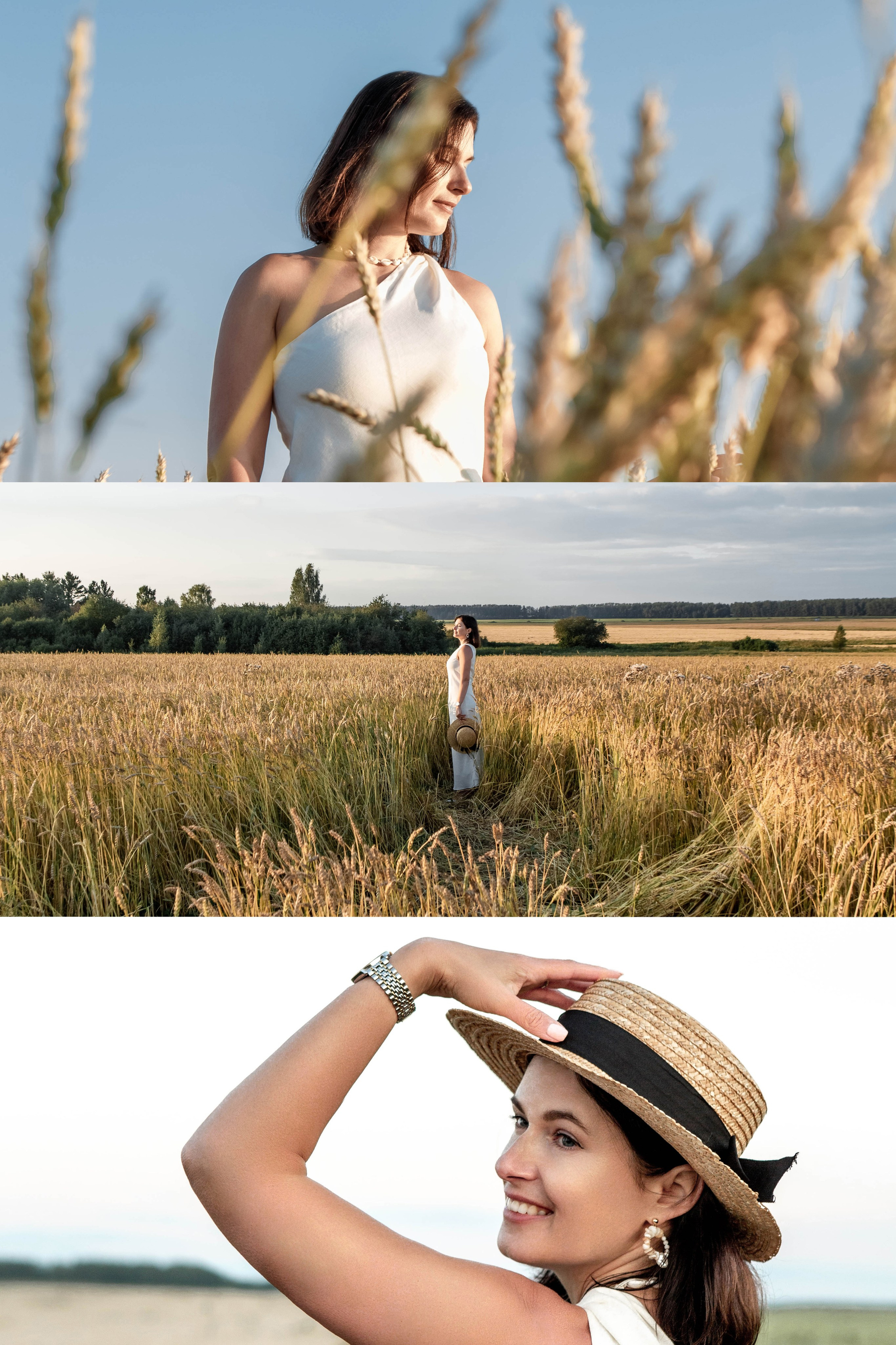 Пшеница на закате. Фотограф Екатерина Голицына