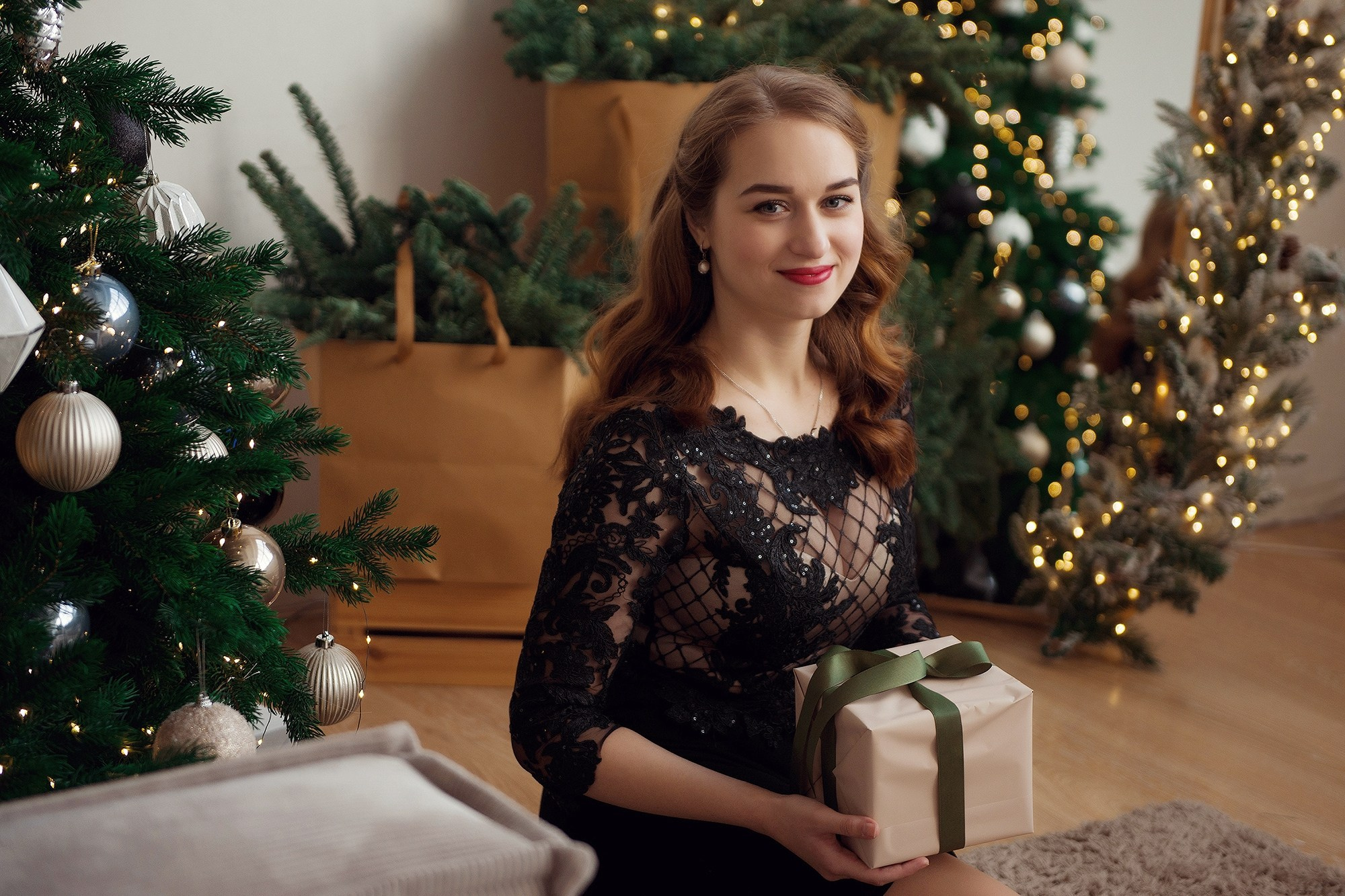 Новогодняя Love Story. Фотограф Кристина Гришина Рязань