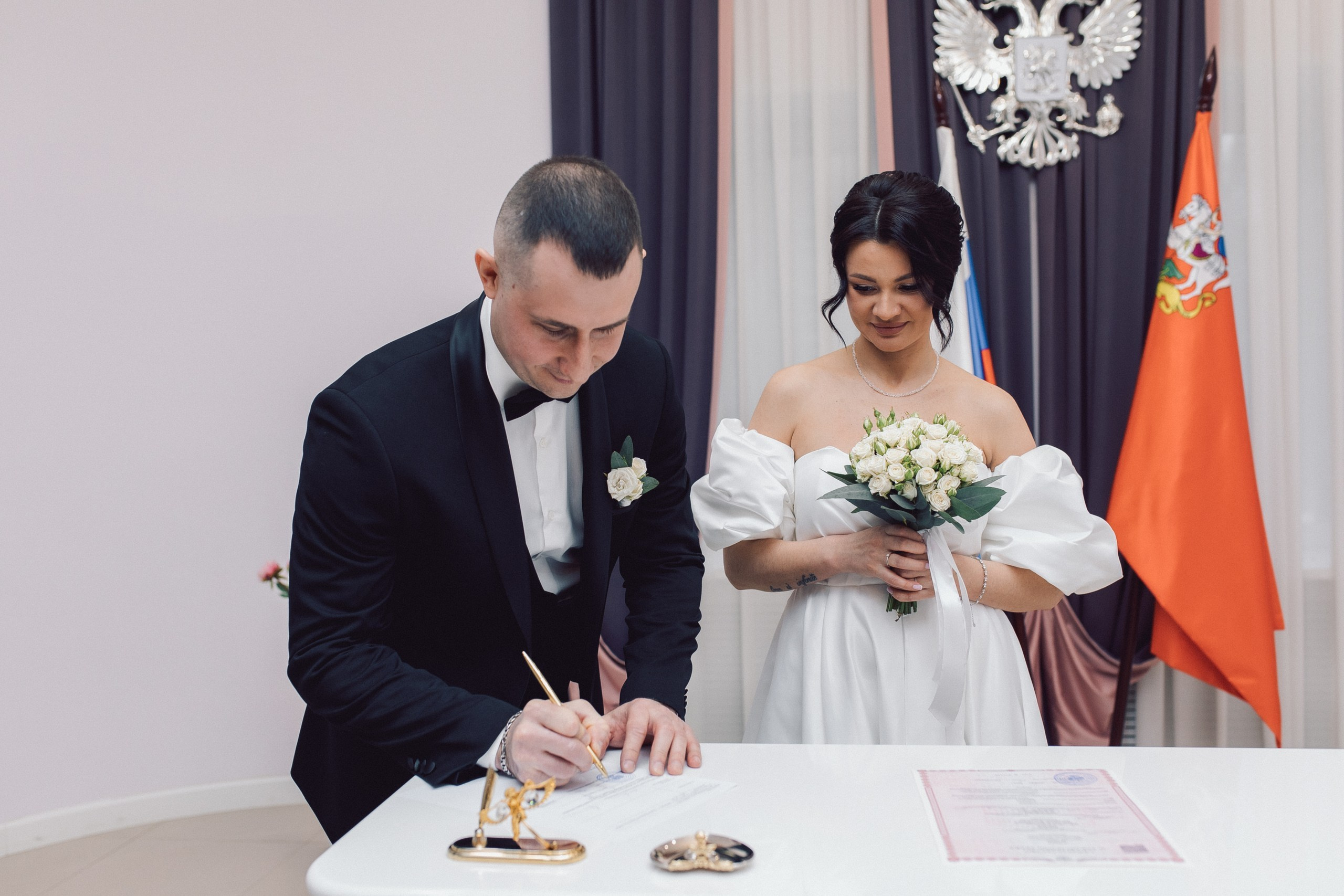 Артем и Екатерина (Загс в Пушкино)