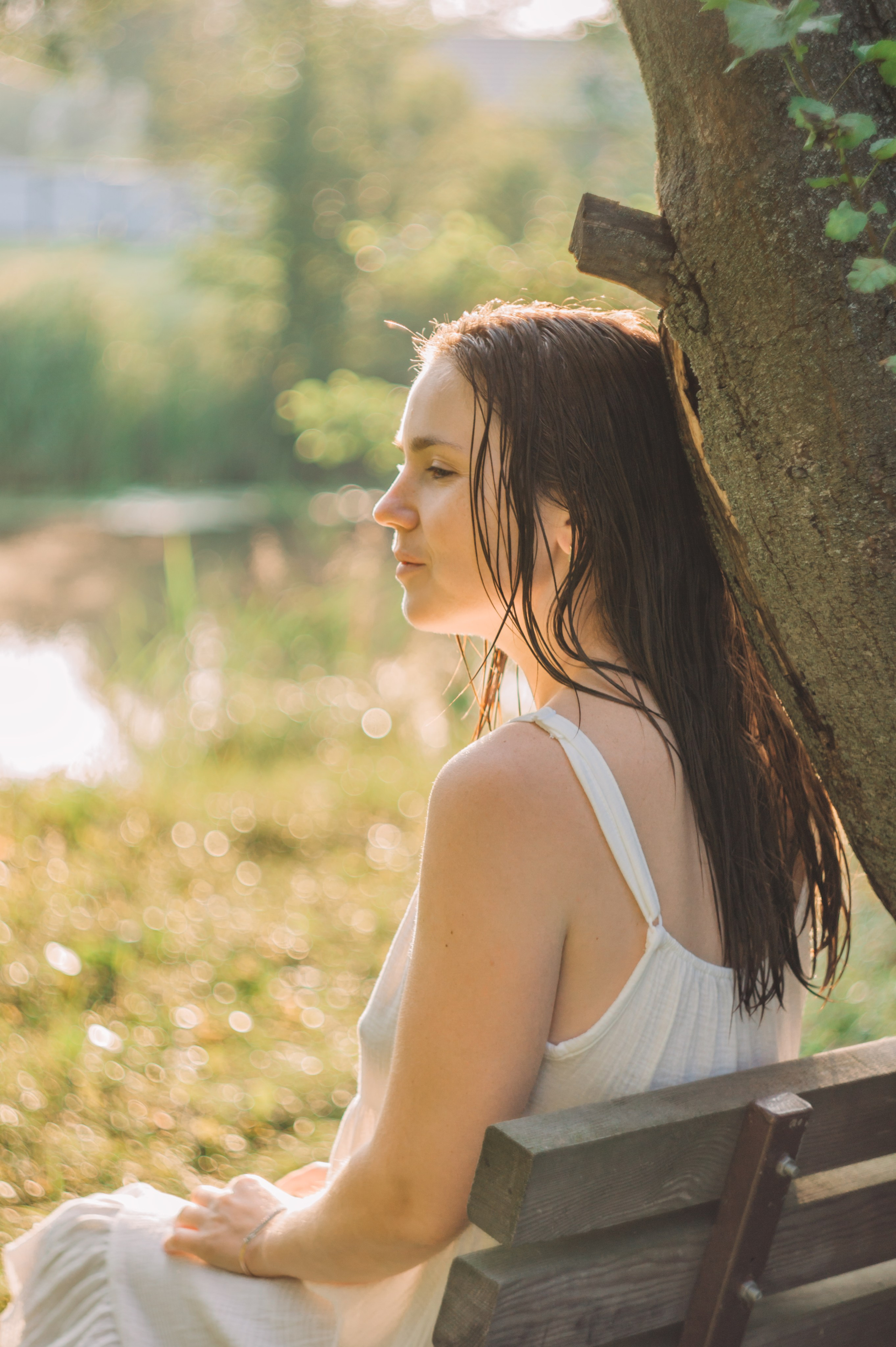 Марина. Рассвет. Фотограф Людмила Белова
