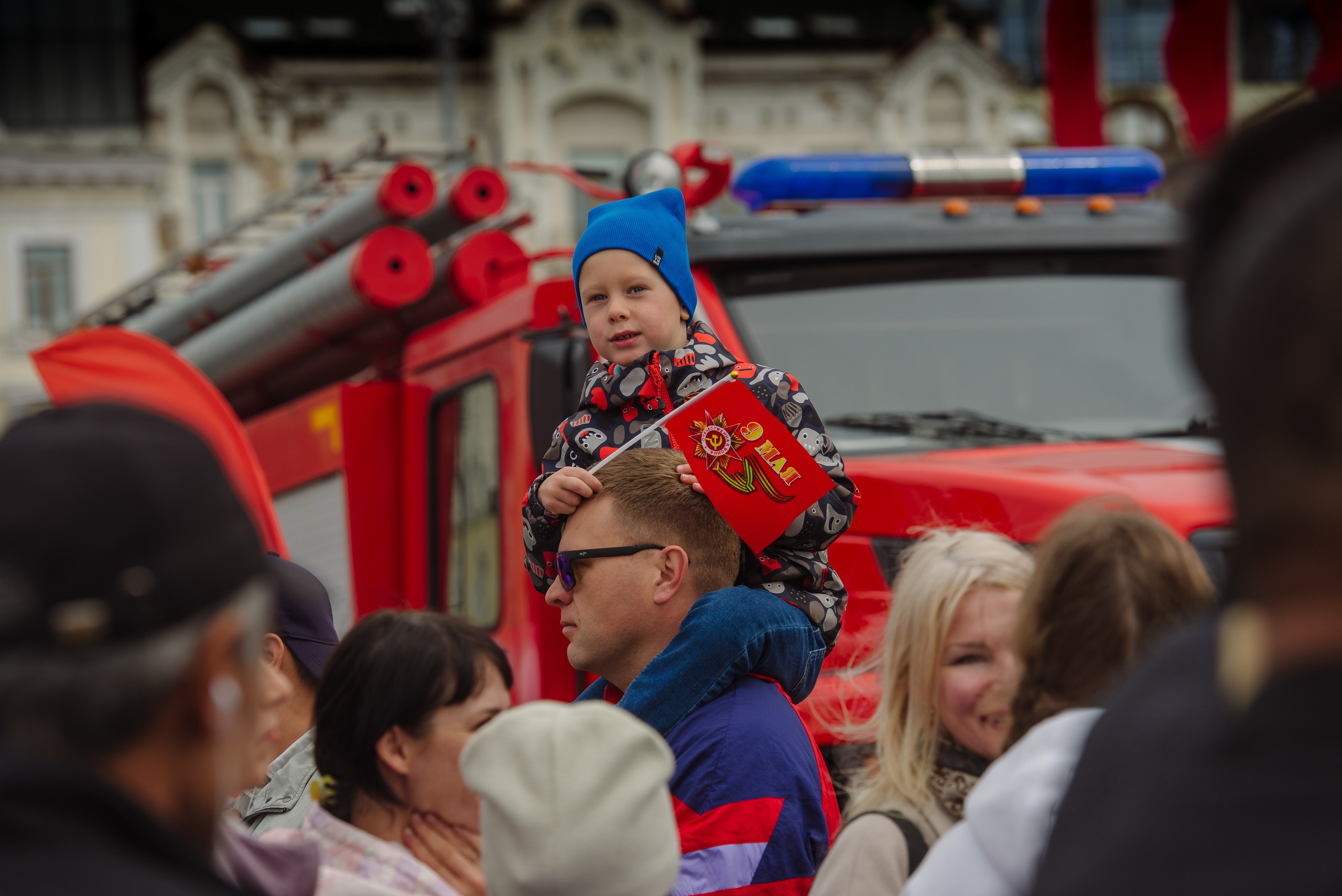 9 мая Центральная плащадь. Фотограф Мария Каюрова