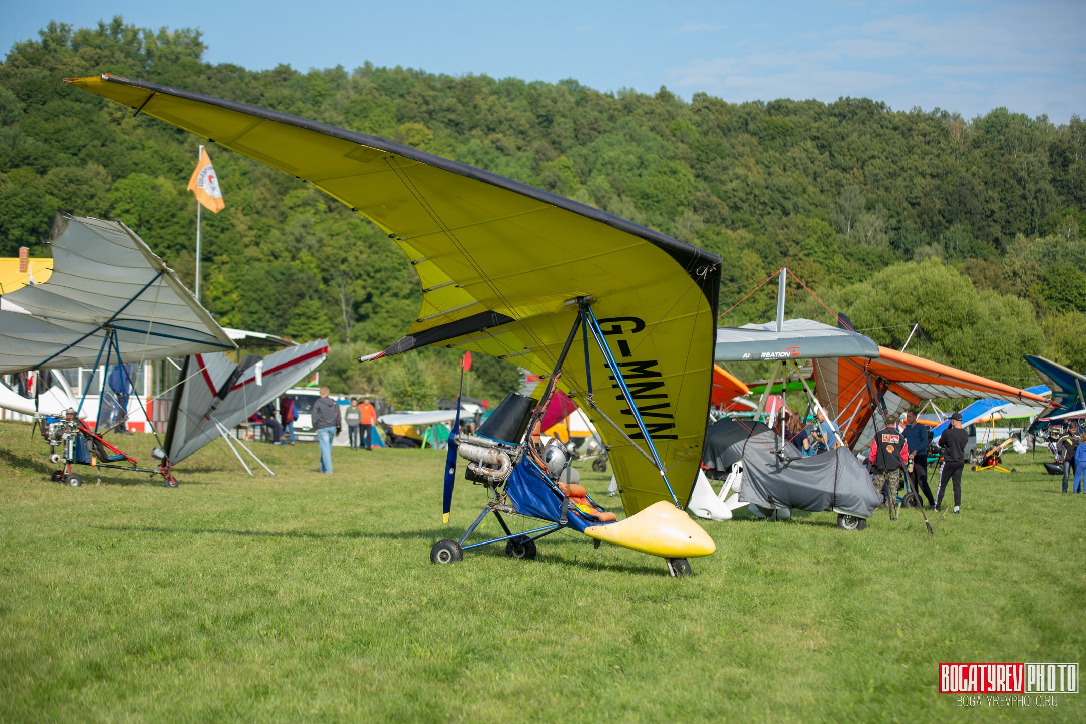 VII международный слёт Содружества любителей одноместных дельталётов МикроДельтОSS-2019. Профессиональный фотограф в Мценске и Орловской области