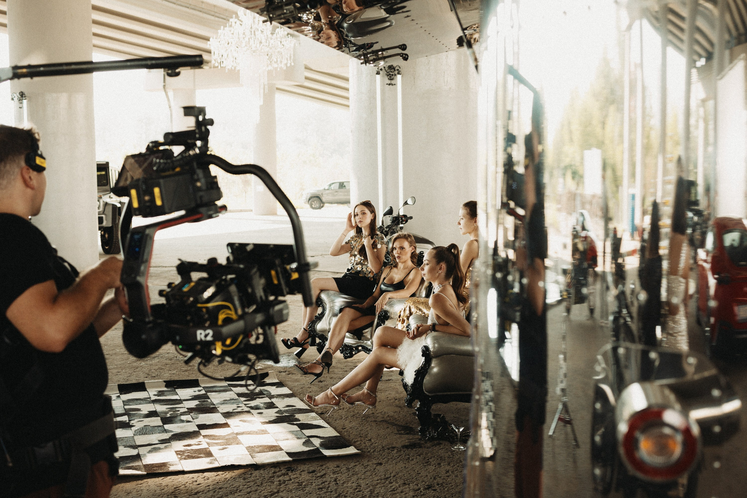 BACKSTAGE Люся Чеботина «За бывшего». Бэкстейдж и репортажный фотограф в Москве Артем Онацко