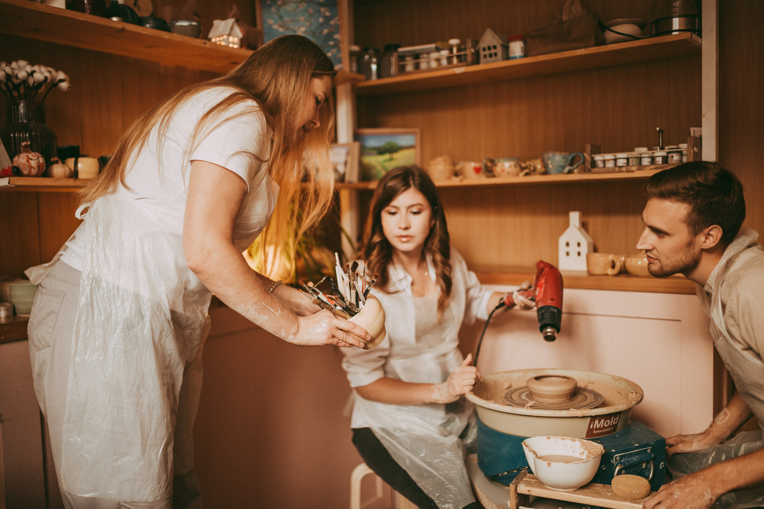 Лав стори в гончарной. Семейный и детский фотограф в Нижнем Новгороде Наумова Лидия