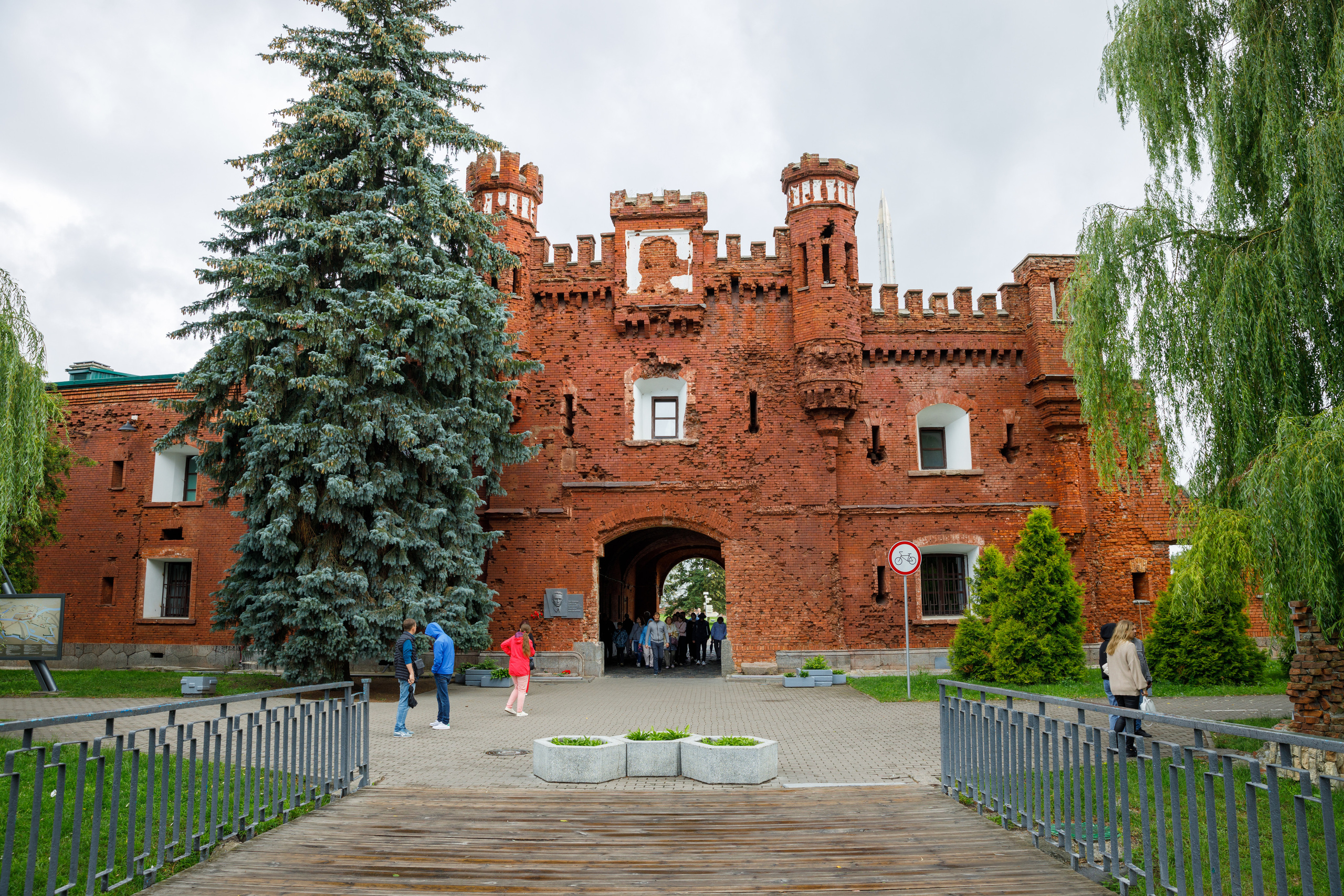 Холмские ворота  Брестской крепости.