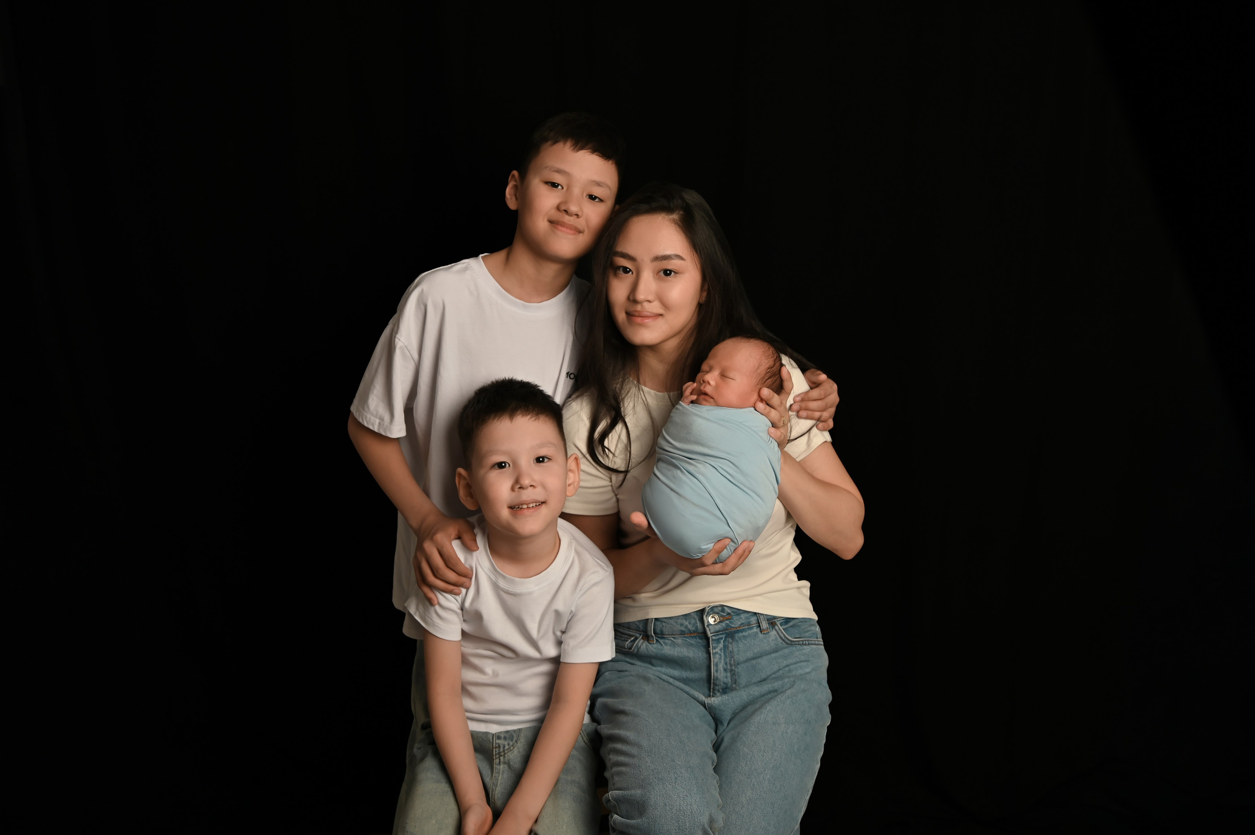 Жан ньюборн 23 дня. Фотограф Новорожденных и семейный Элла Огай г. Сатпаев