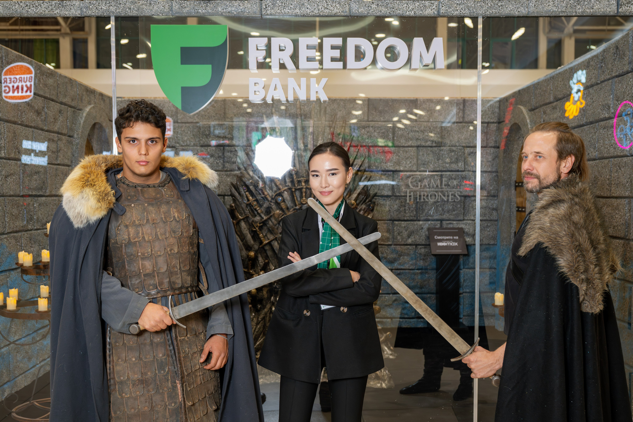 Freedom Bank & Game of Thrones. Фотограф в Алматы — Алексей Коньков | Репортаж, свадьбы, портреты
