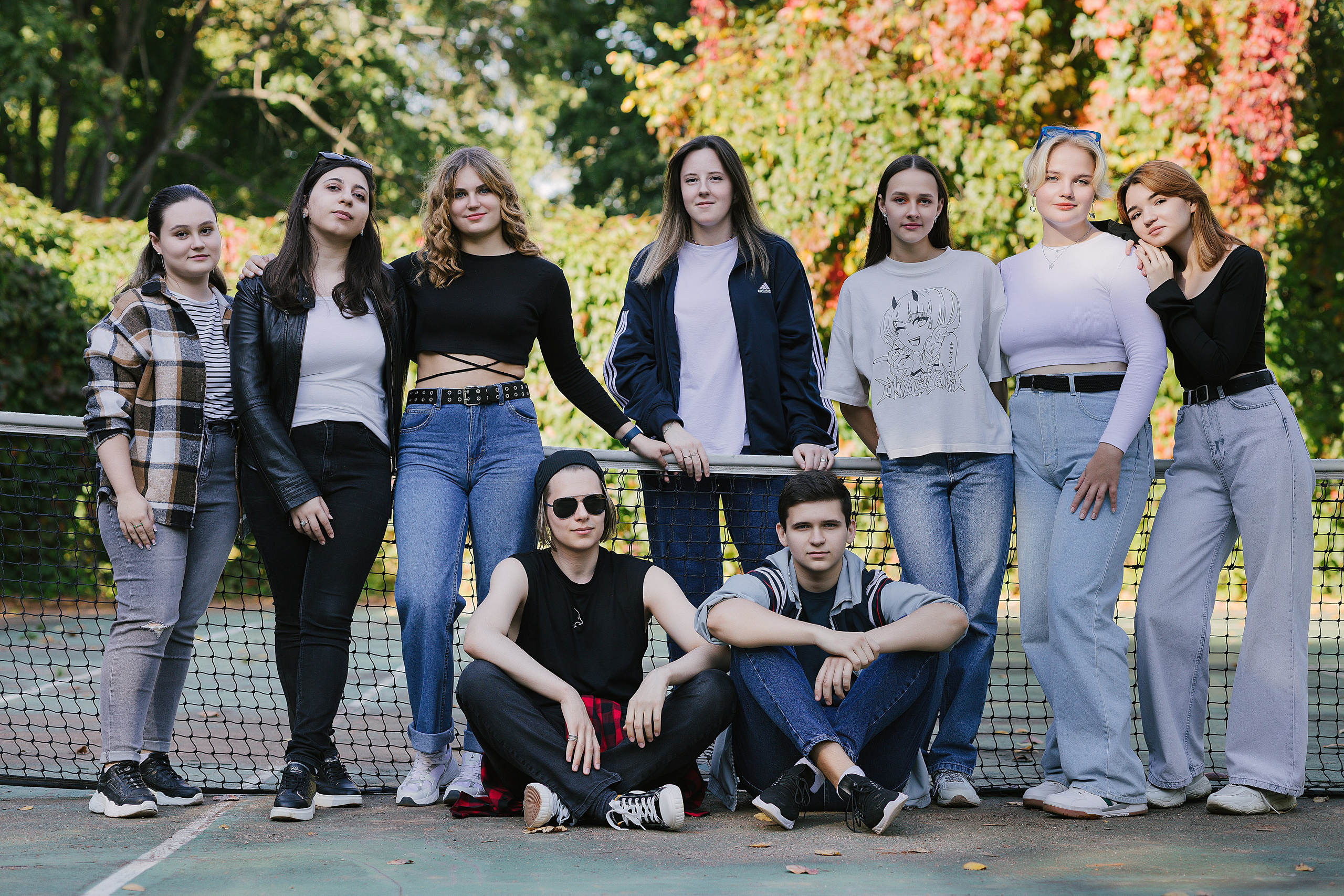 Осенняя фотосессия для выпускников 11 классов Москва. Выпускные альбомы в Серпухове